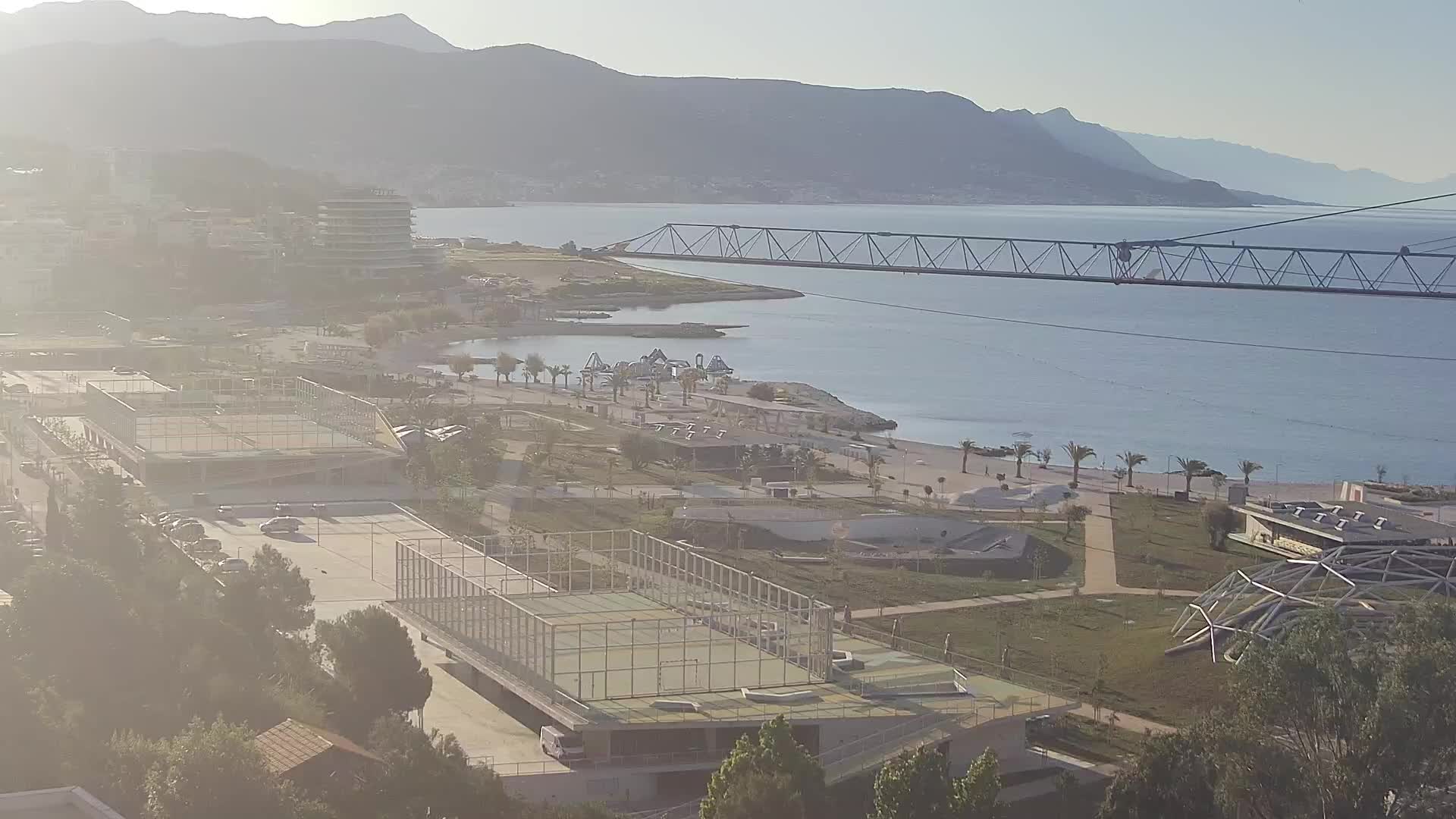 Plage Žnjan et installations sportives – Split