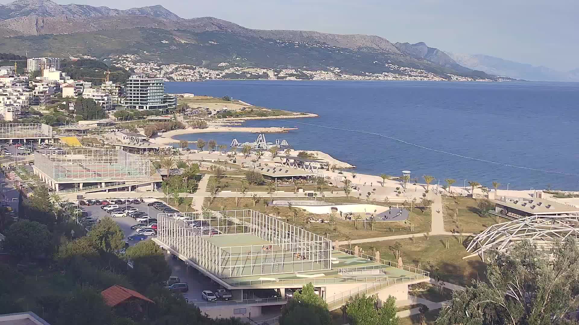 Spiaggia di Žnjan e impianti sportivi – Spalato