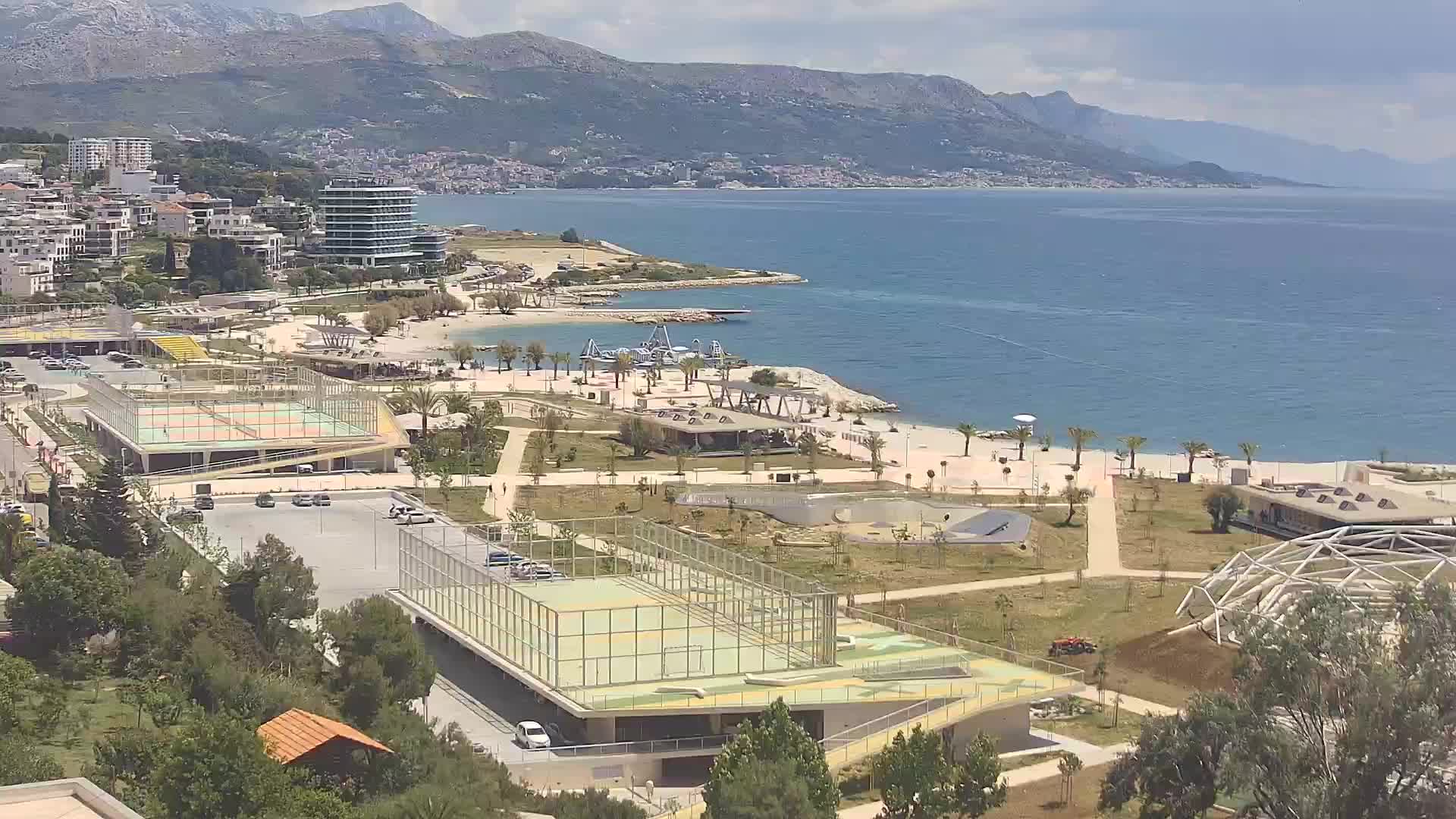 Playa Žnjan e instalaciones deportivas – Split