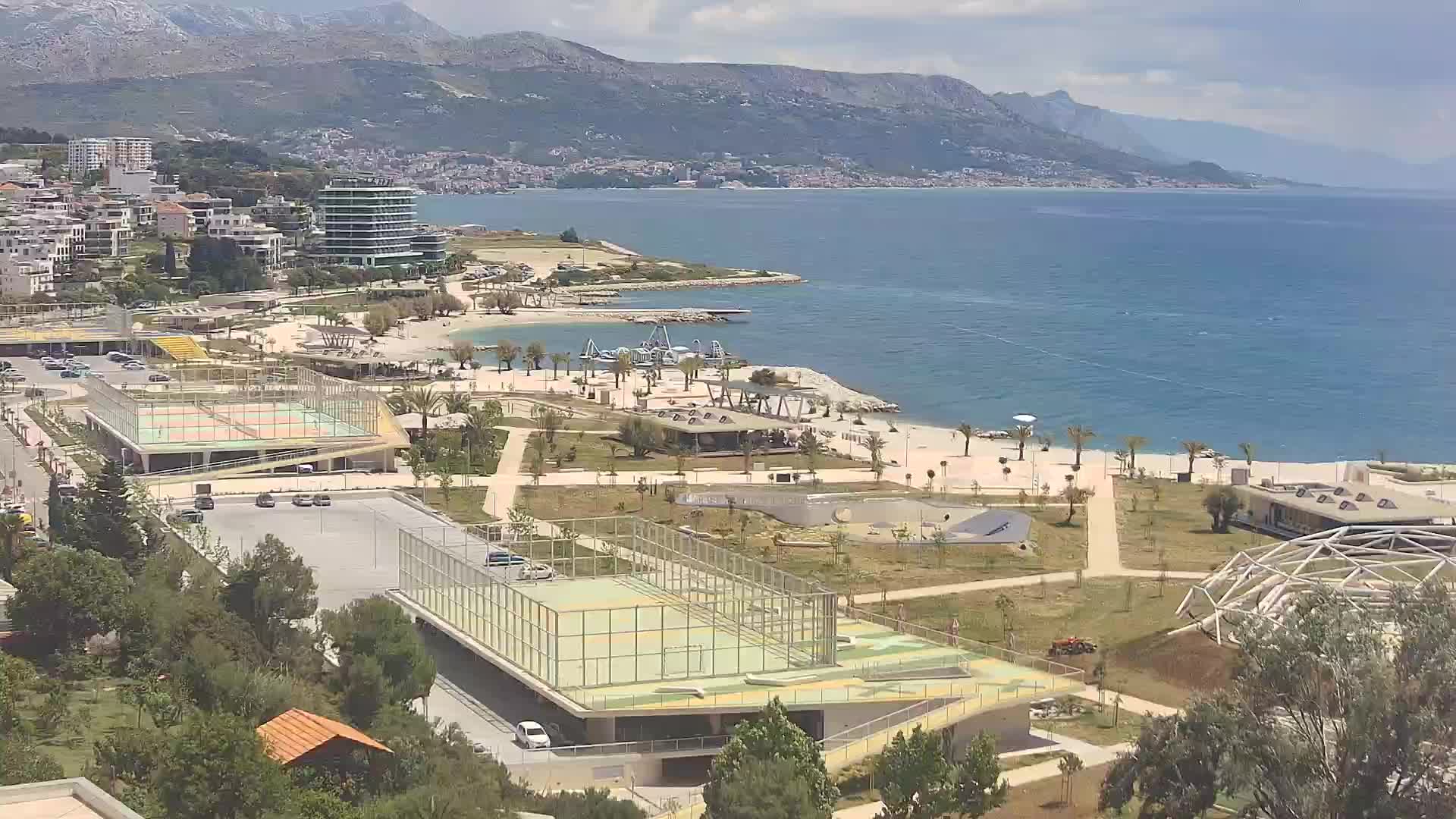 Plage Žnjan et installations sportives – Split