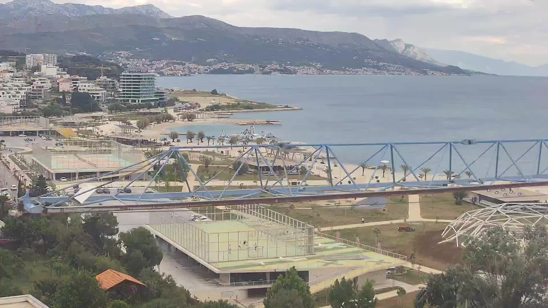 Plage Žnjan et installations sportives – Split