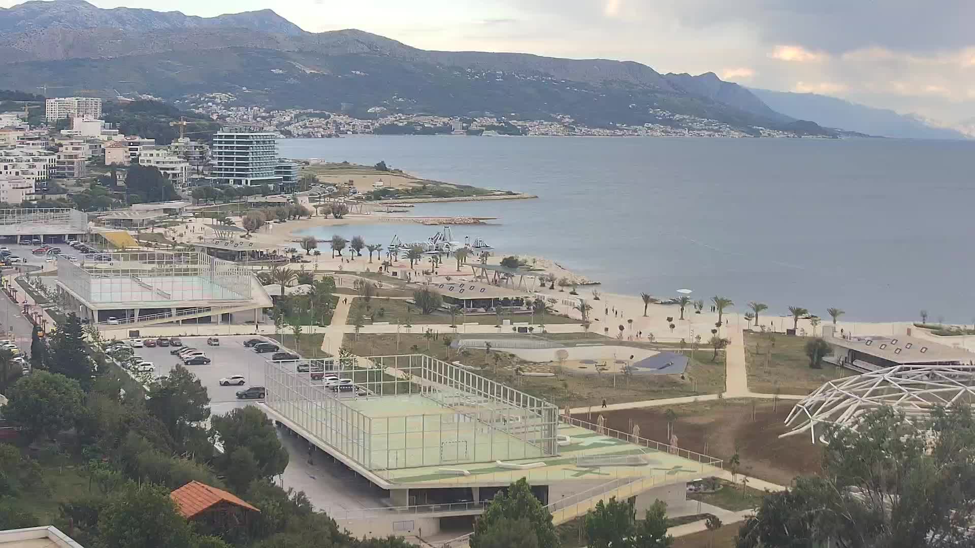 Plage Žnjan et installations sportives – Split
