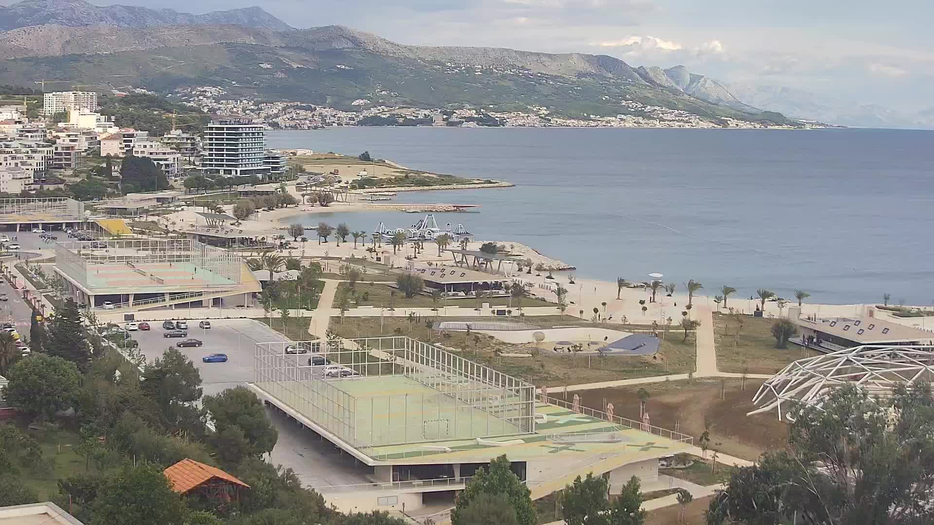 Plage Žnjan et installations sportives – Split