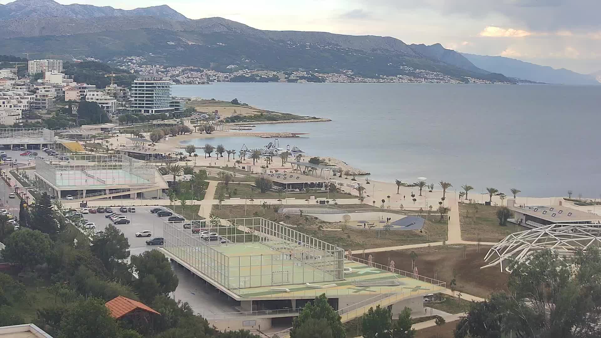 Plage Žnjan et installations sportives – Split