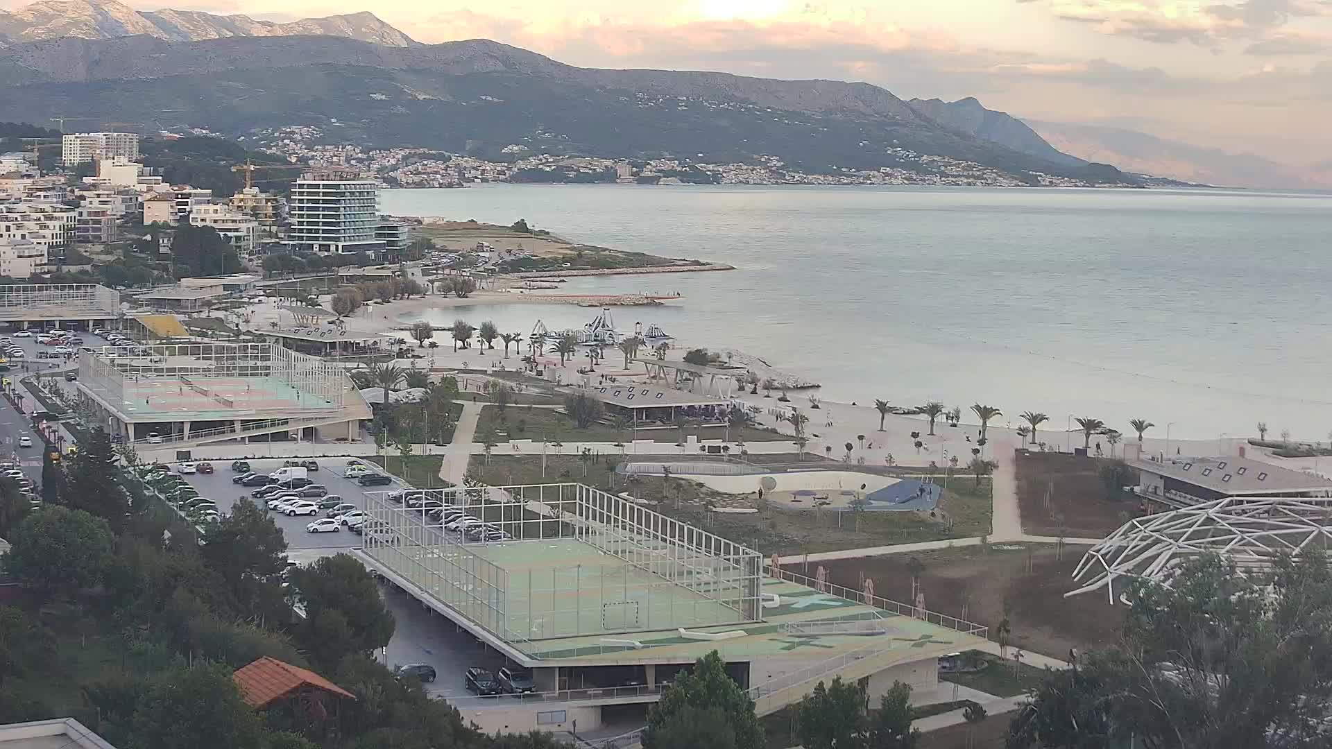 Playa Žnjan e instalaciones deportivas – Split