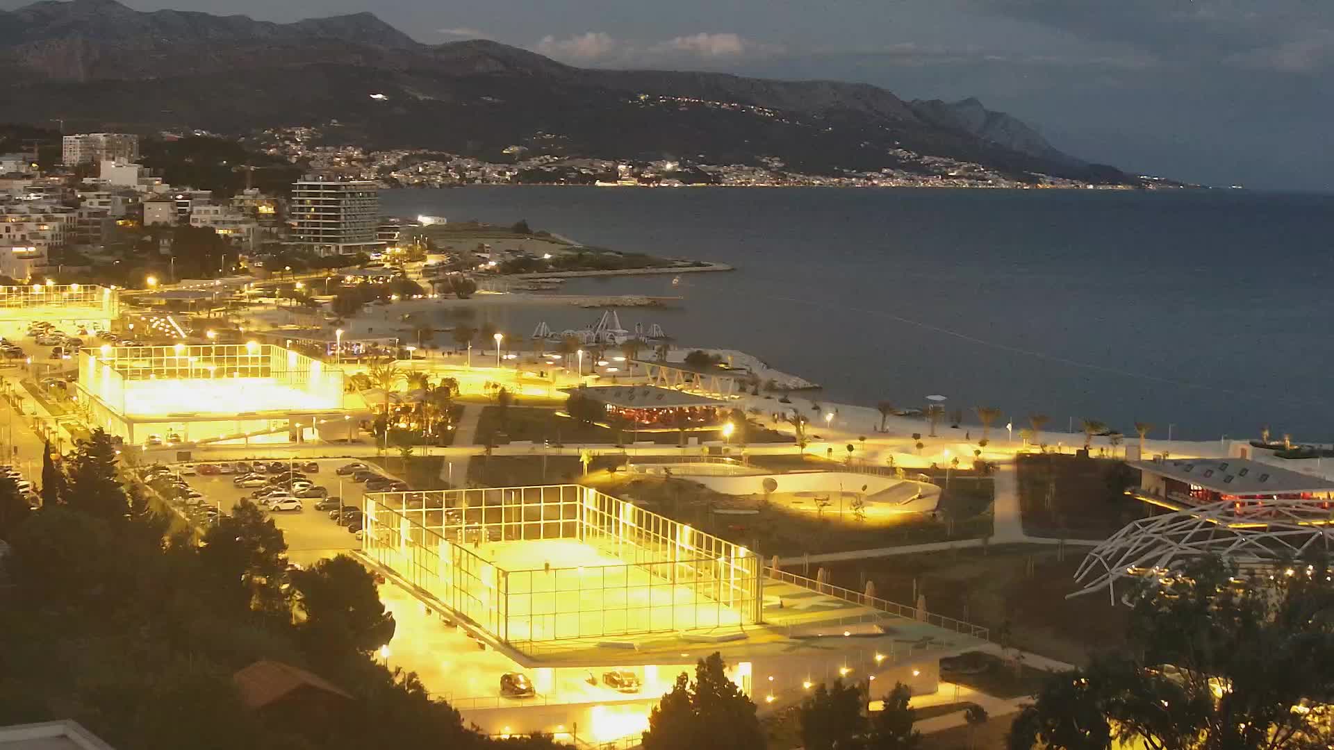 Plage Žnjan et installations sportives – Split