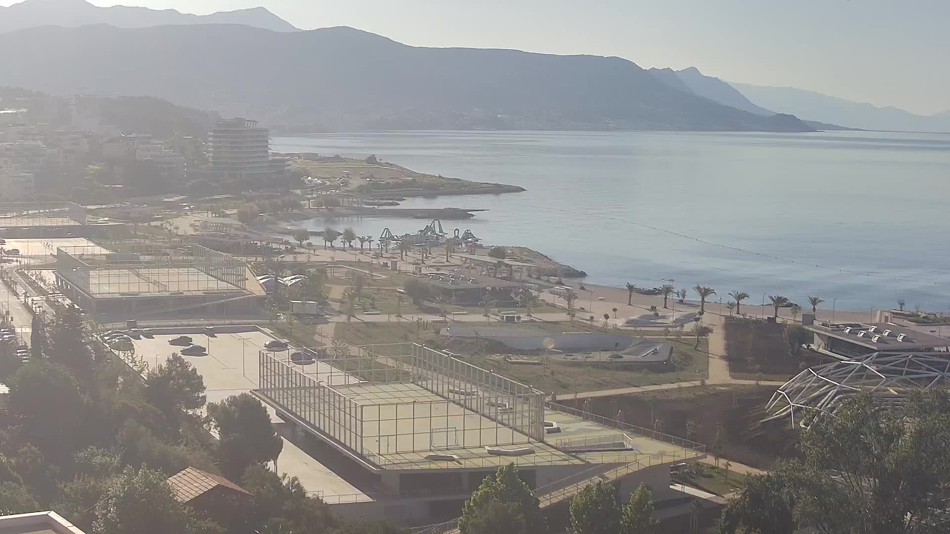 Plage Žnjan et installations sportives – Split