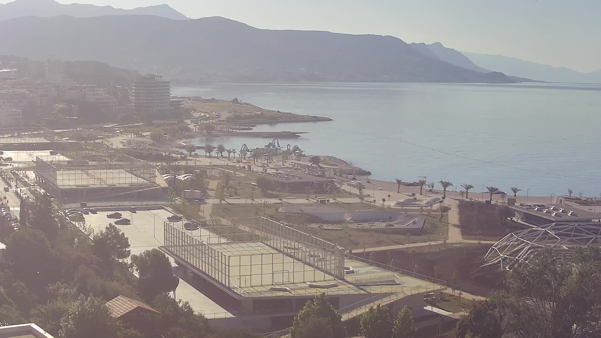 Plaža Žnjan in športni objekti – Split