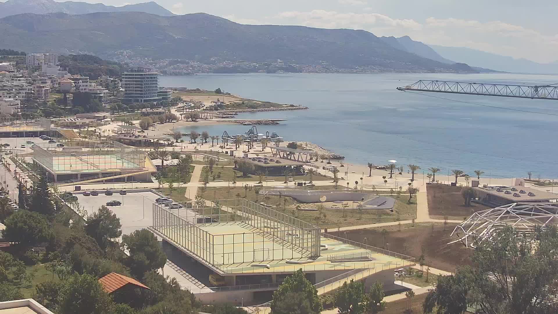 Playa Žnjan e instalaciones deportivas – Split