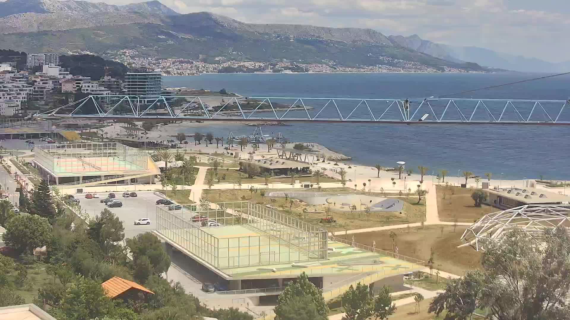 Playa Žnjan e instalaciones deportivas – Split
