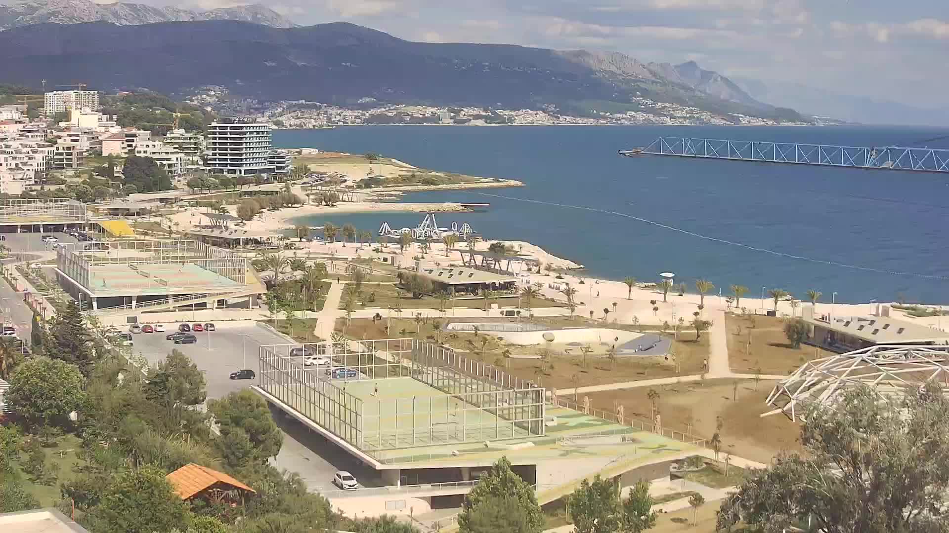 Plage Žnjan et installations sportives – Split