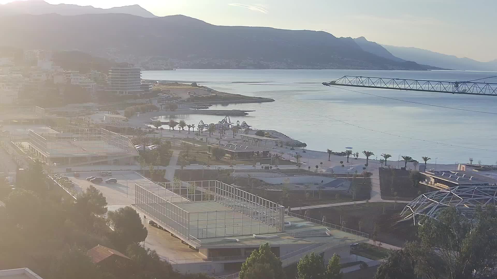 Spiaggia di Žnjan e impianti sportivi – Spalato