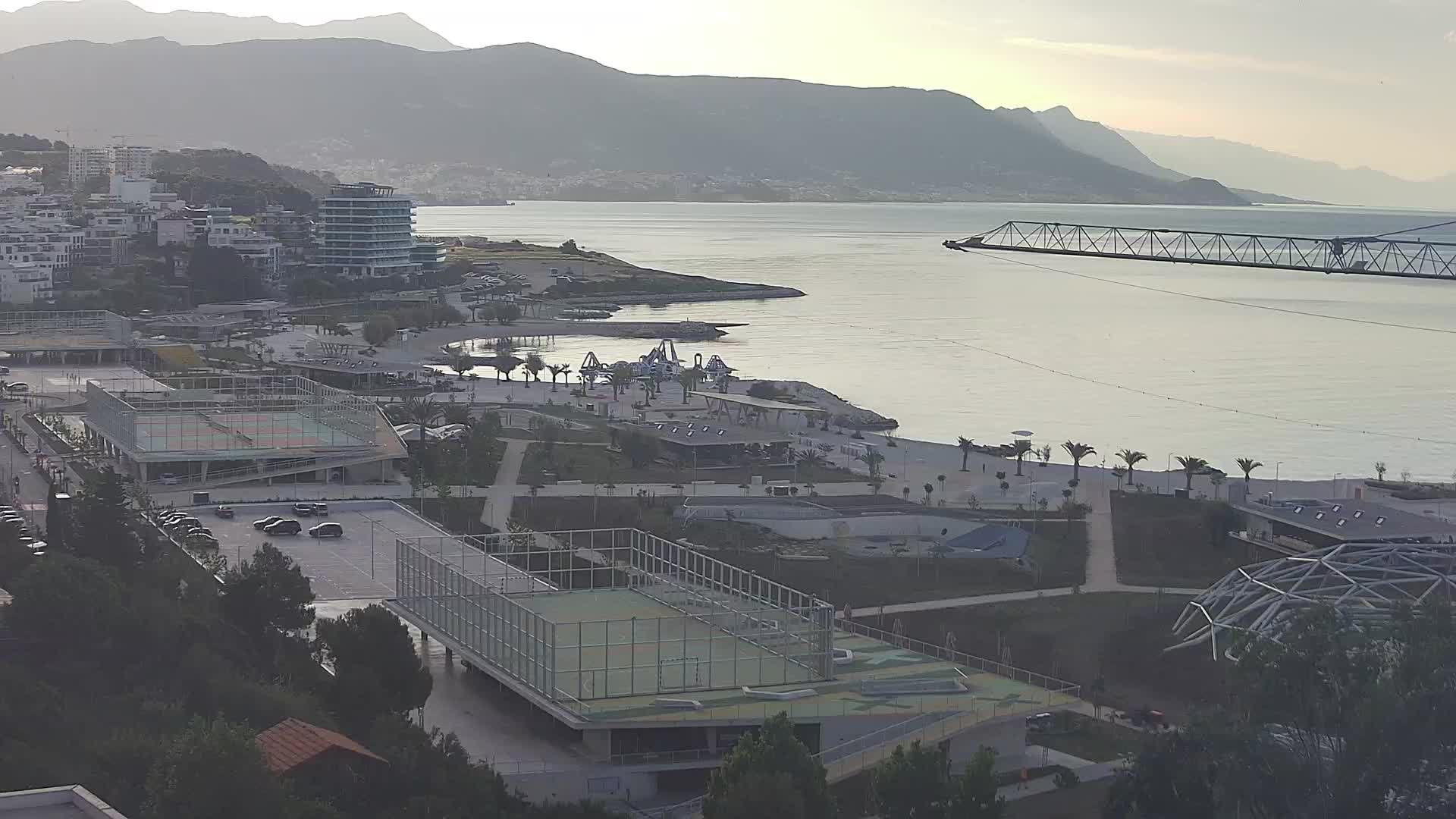 Plage Žnjan et installations sportives – Split