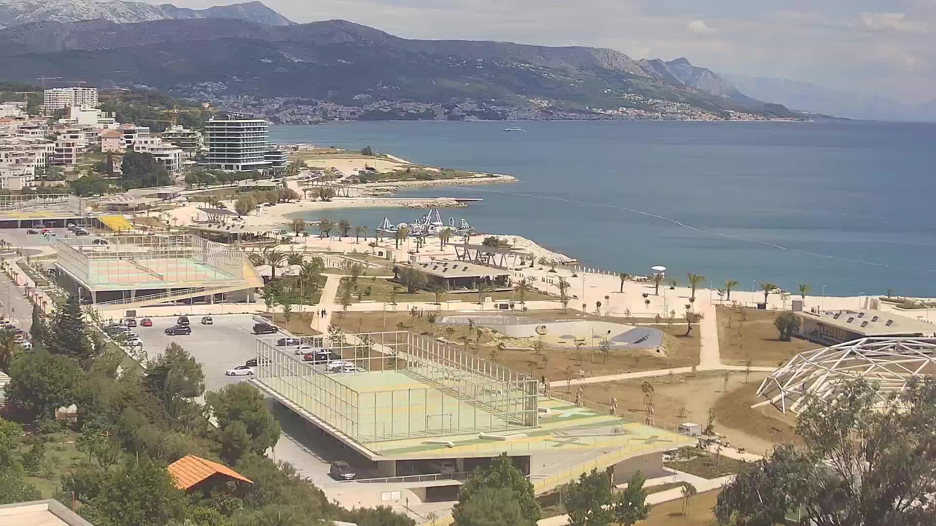 Playa Žnjan e instalaciones deportivas – Split