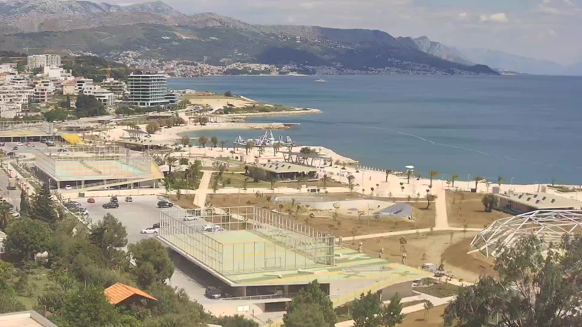 Plage Žnjan et installations sportives – Split