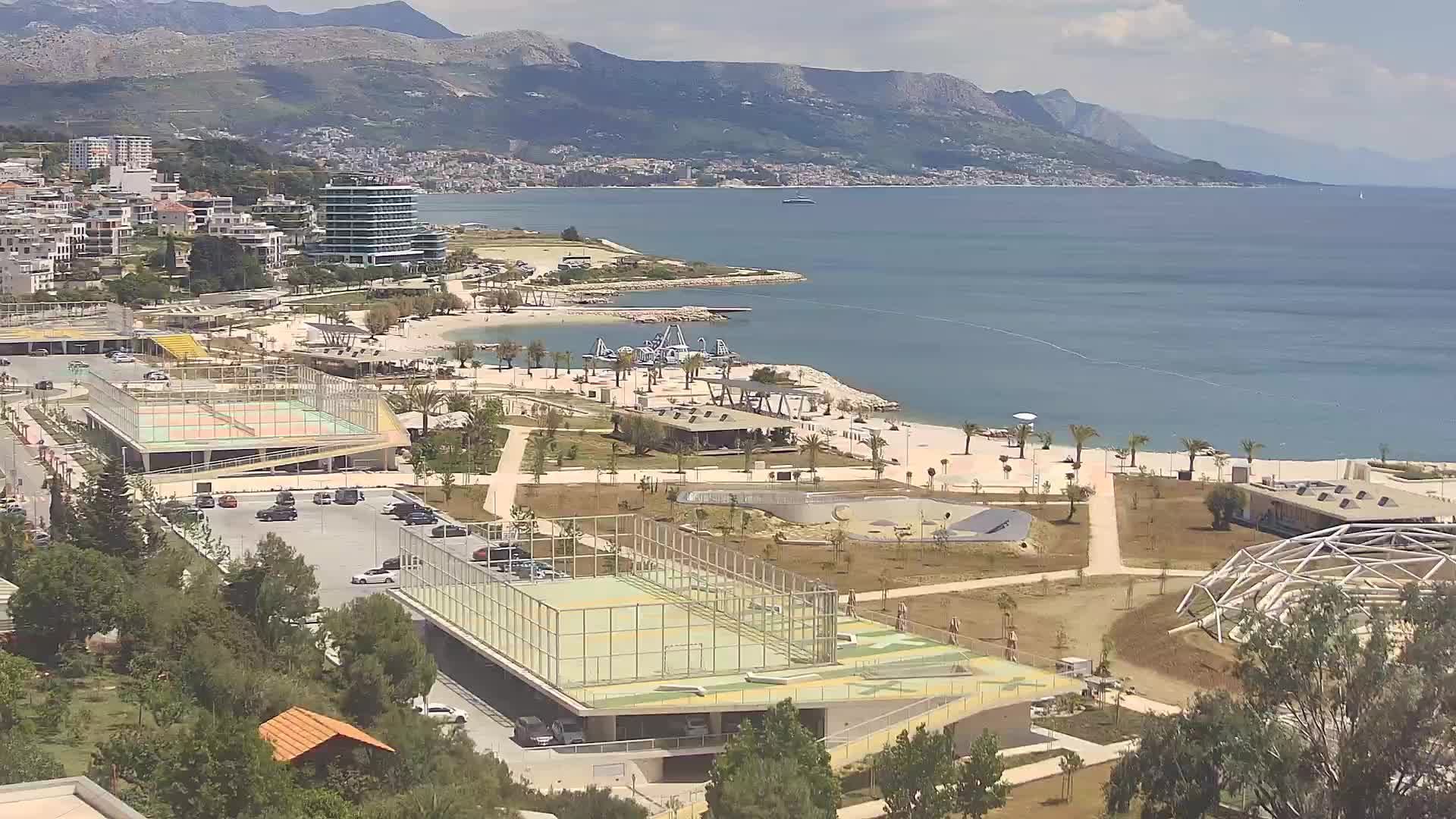 Playa Žnjan e instalaciones deportivas – Split