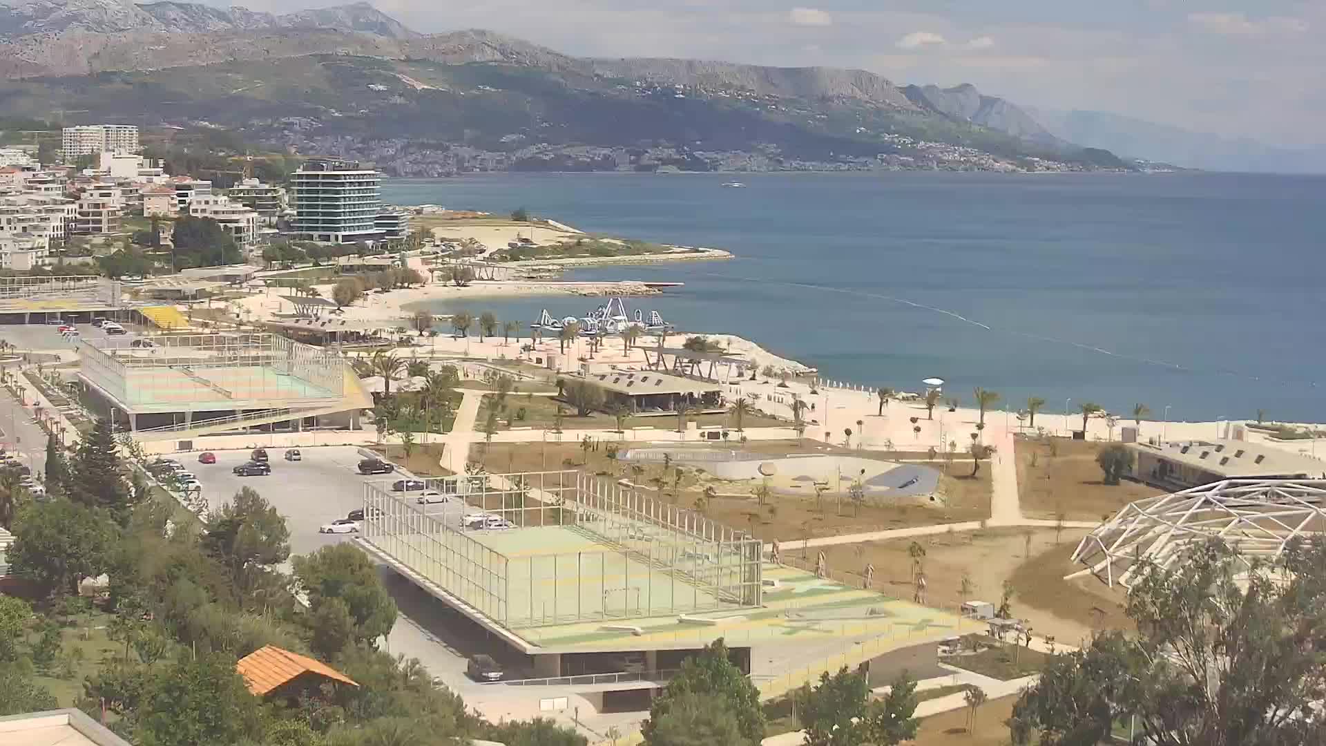 Plage Žnjan et installations sportives – Split