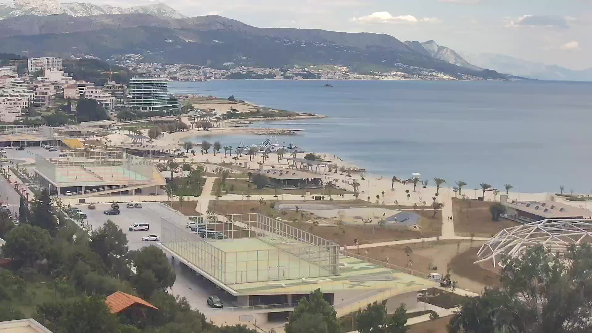 Playa Žnjan e instalaciones deportivas – Split