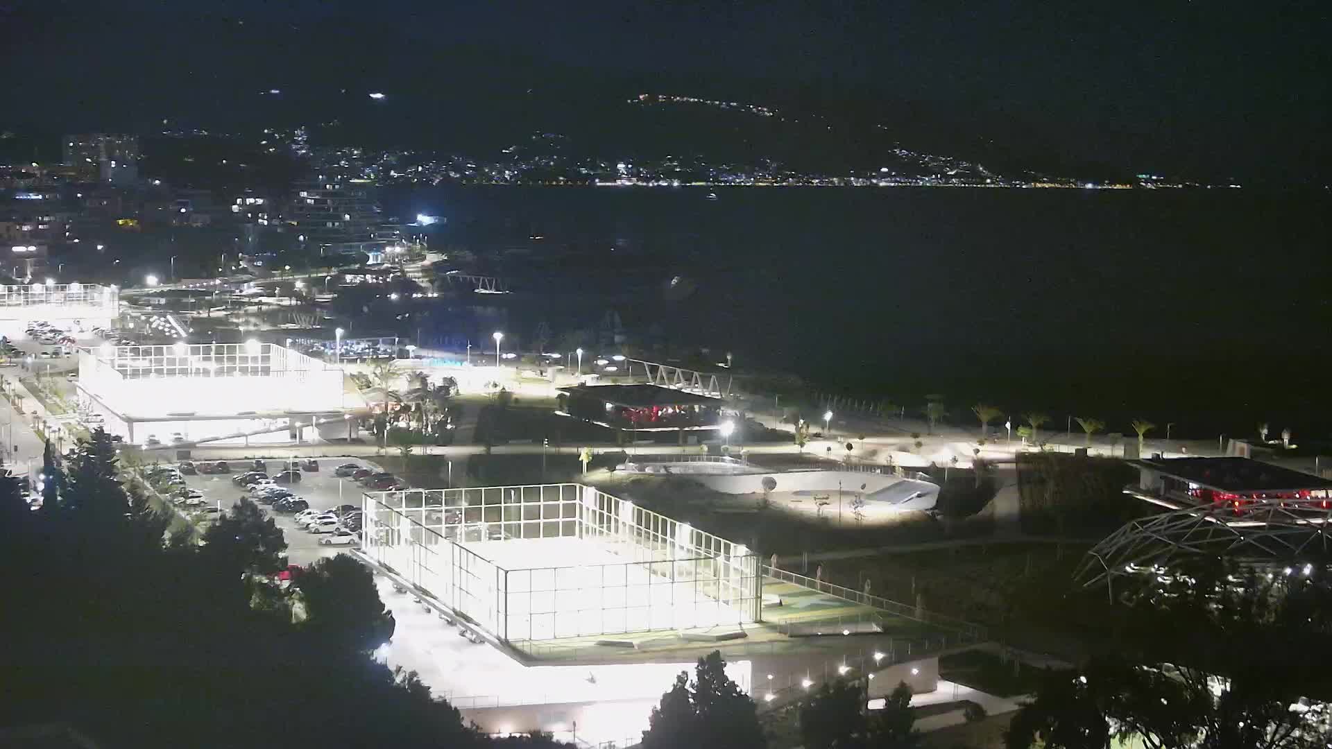 Plage Žnjan et installations sportives – Split