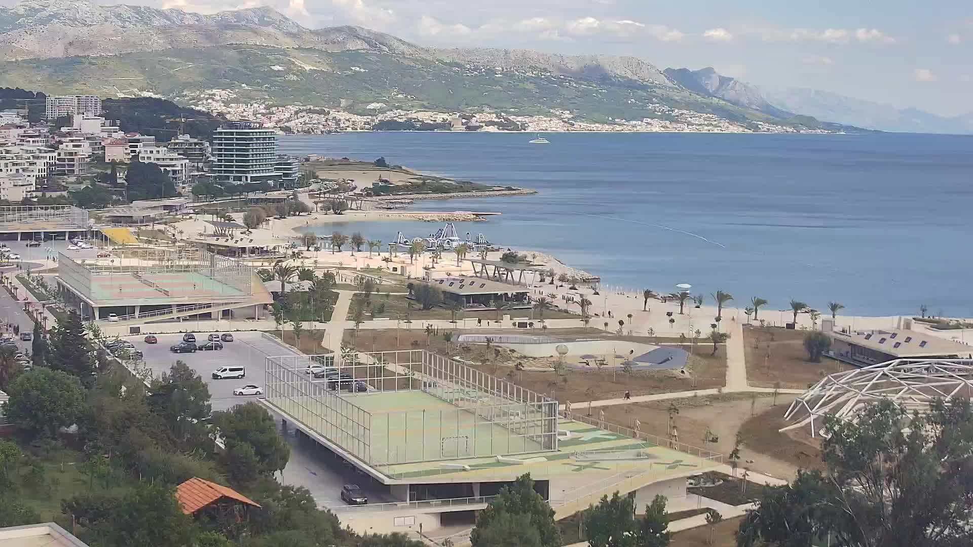 Plage Žnjan et installations sportives – Split