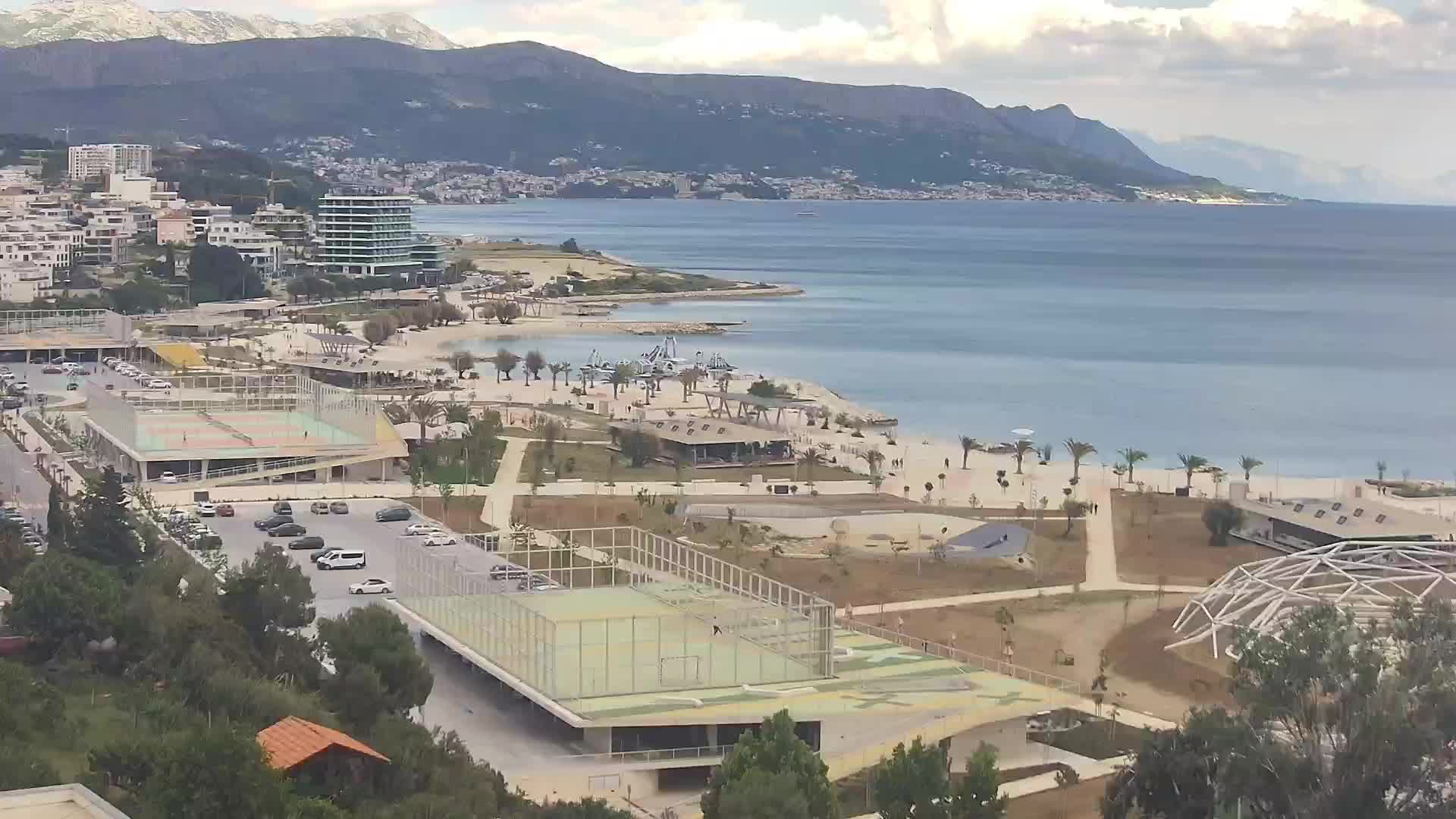 Plage Žnjan et installations sportives – Split