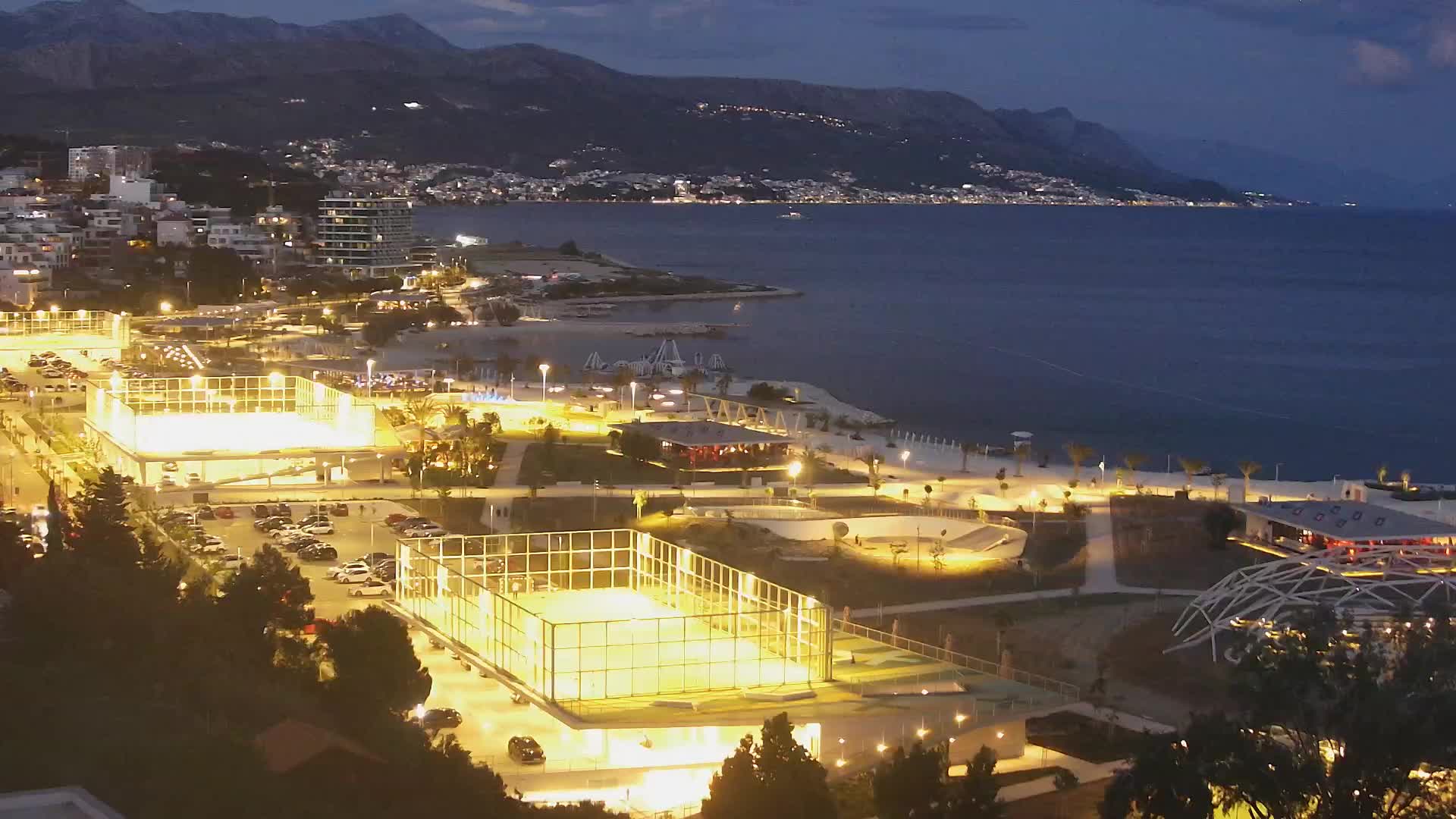 Plaža Žnjan in športni objekti – Split