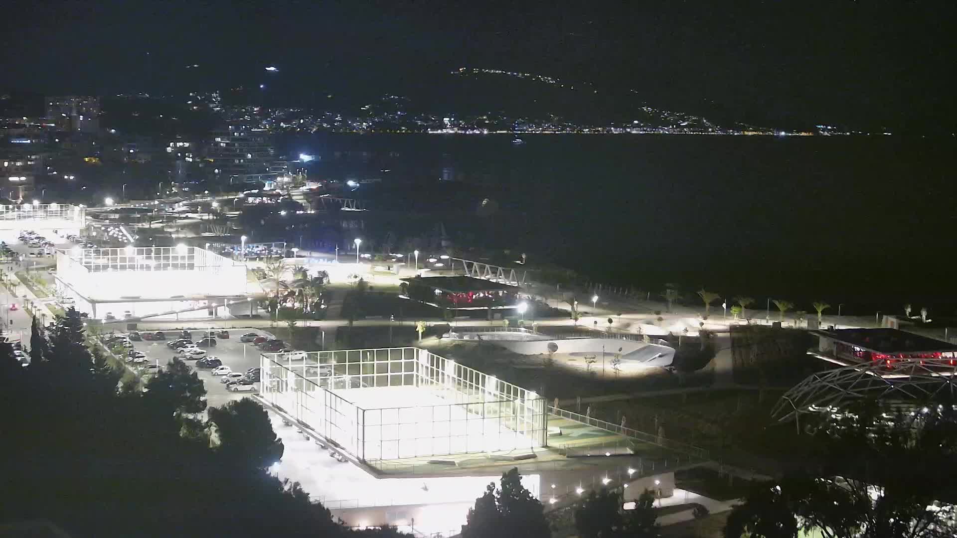 Plage Žnjan et installations sportives – Split