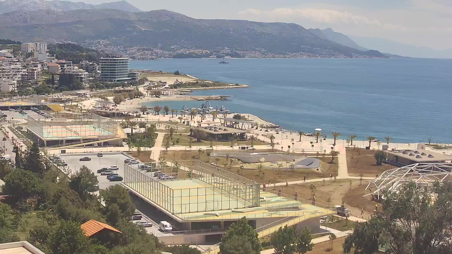 Playa Žnjan e instalaciones deportivas – Split