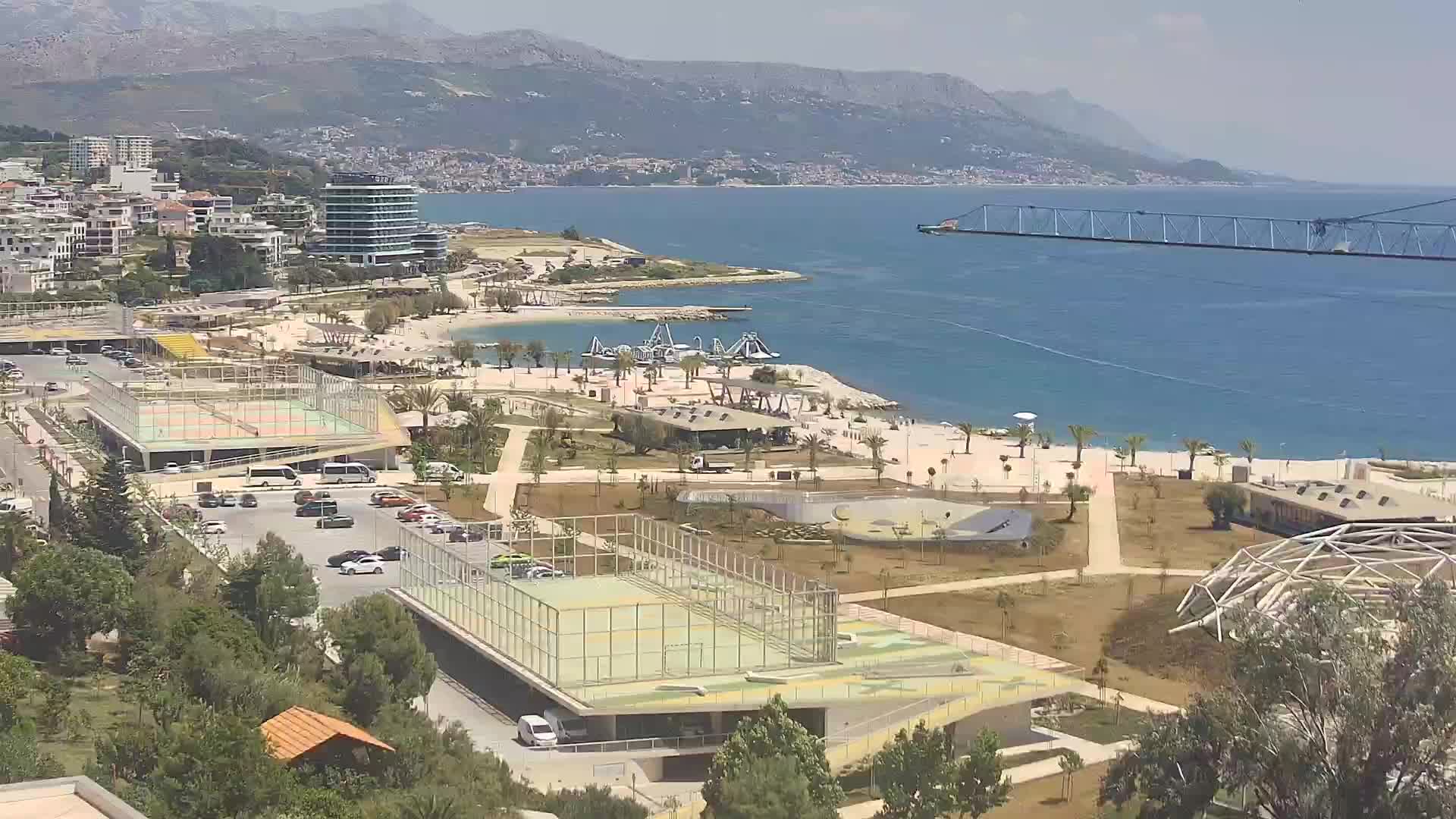 Playa Žnjan e instalaciones deportivas – Split