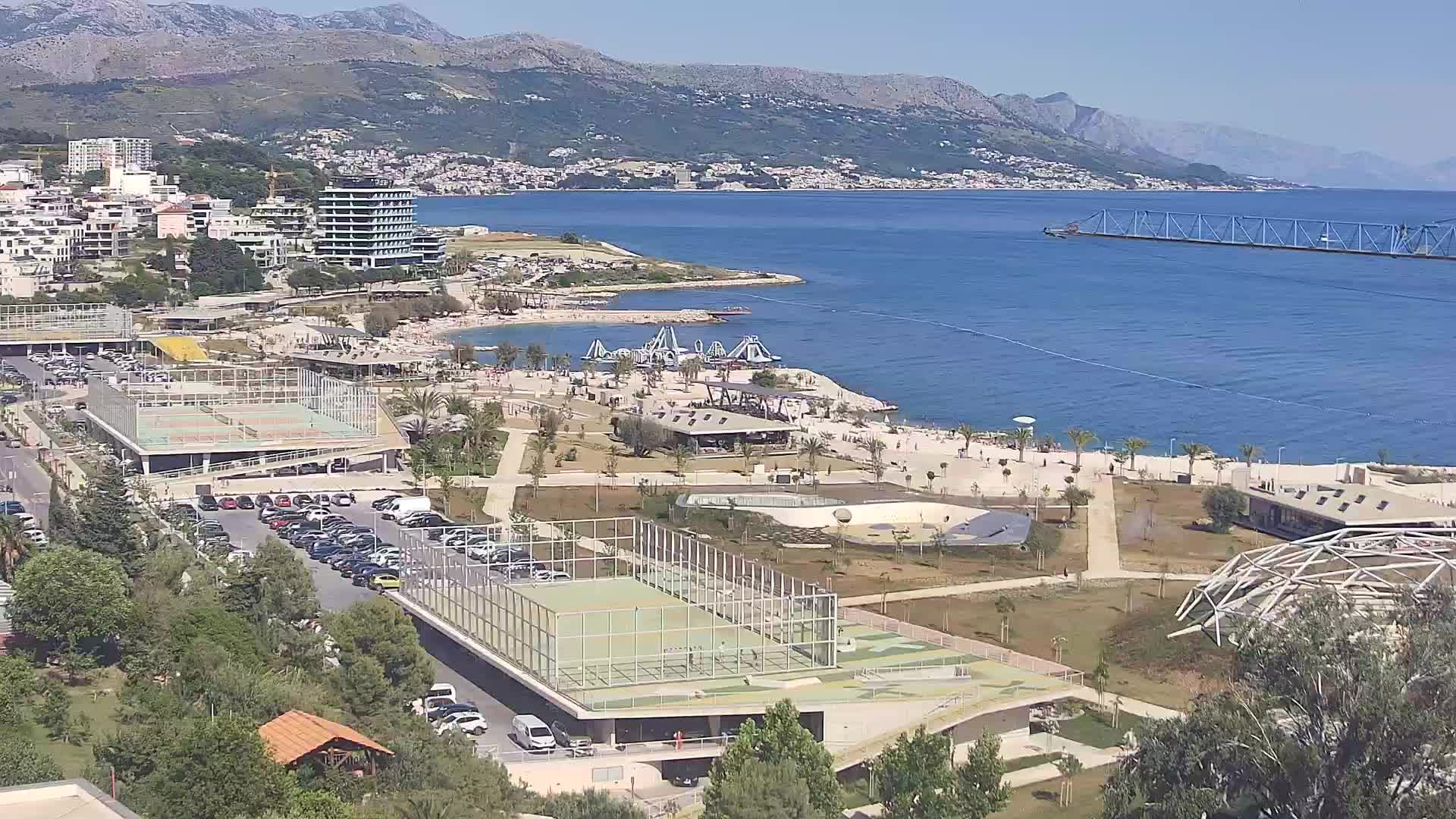 Spiaggia di Žnjan e impianti sportivi – Spalato