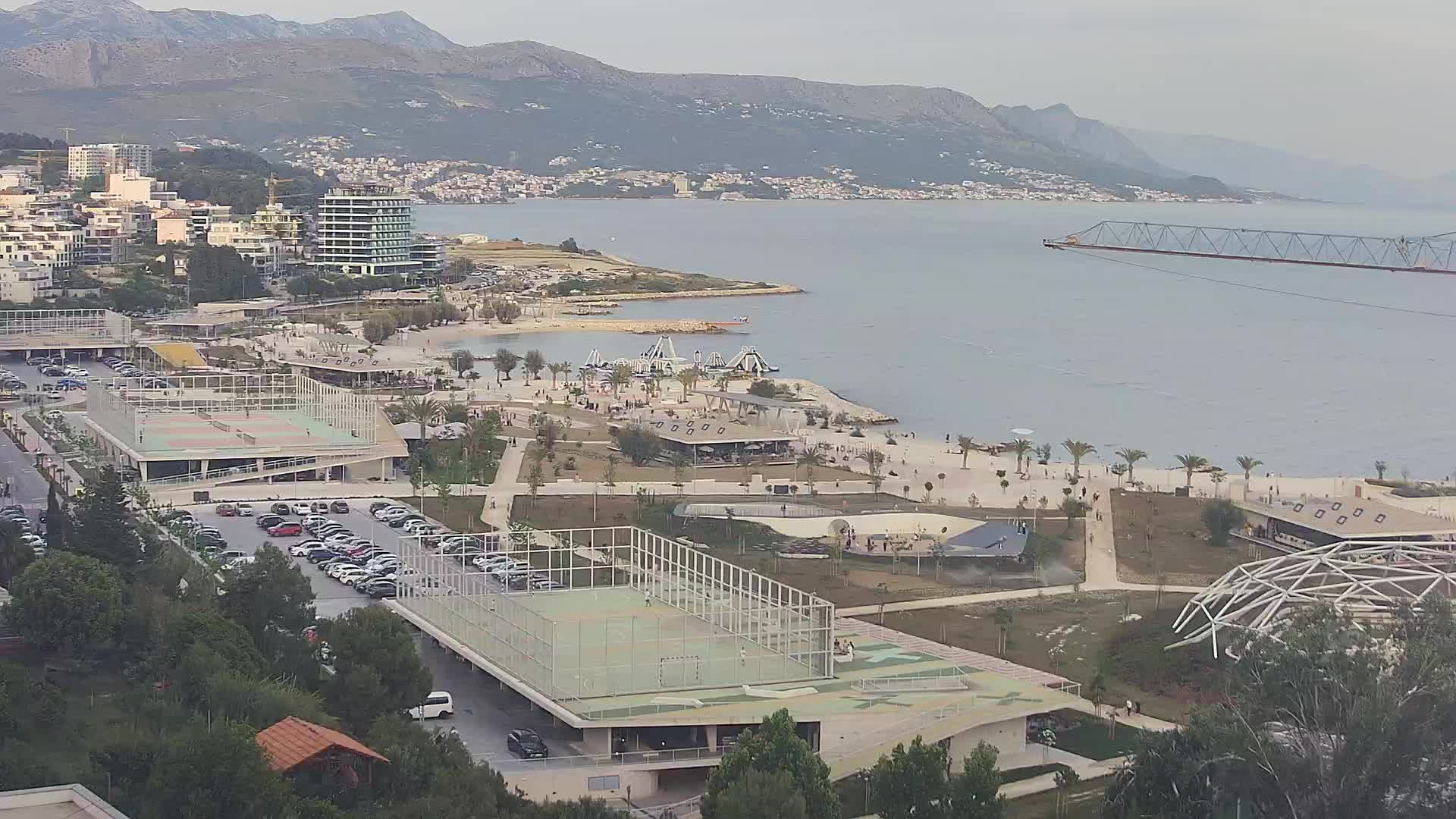 Playa Žnjan e instalaciones deportivas – Split