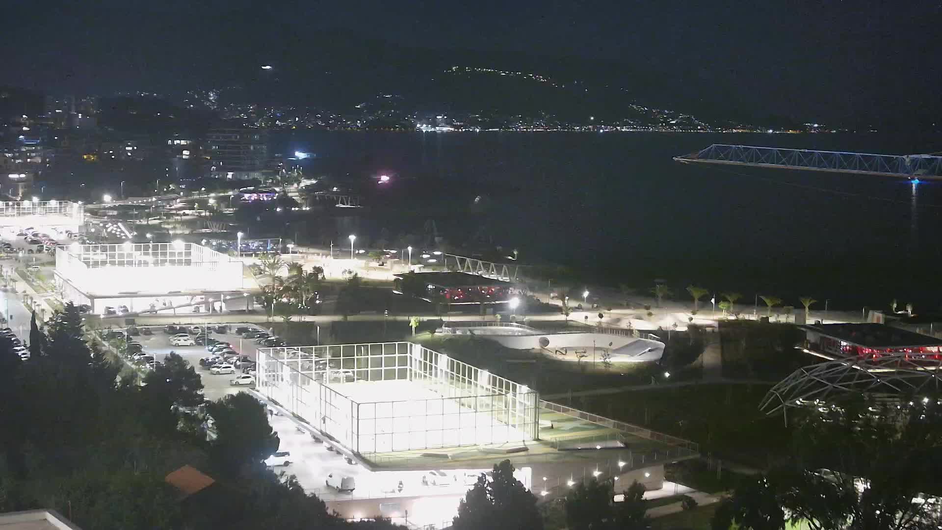Plage Žnjan et installations sportives – Split