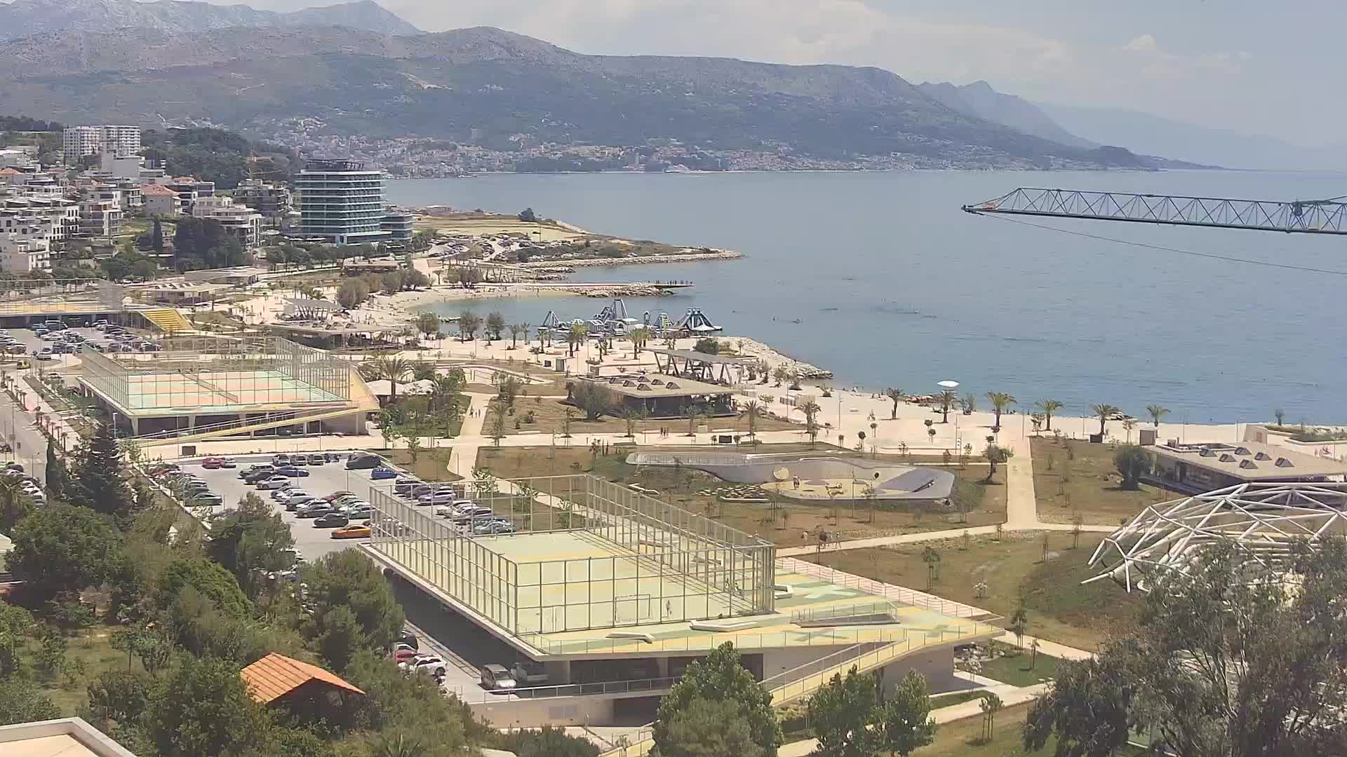 Spiaggia di Žnjan e impianti sportivi – Spalato