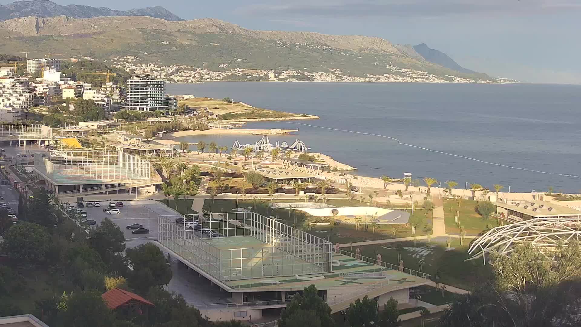 Plage Žnjan et installations sportives – Split