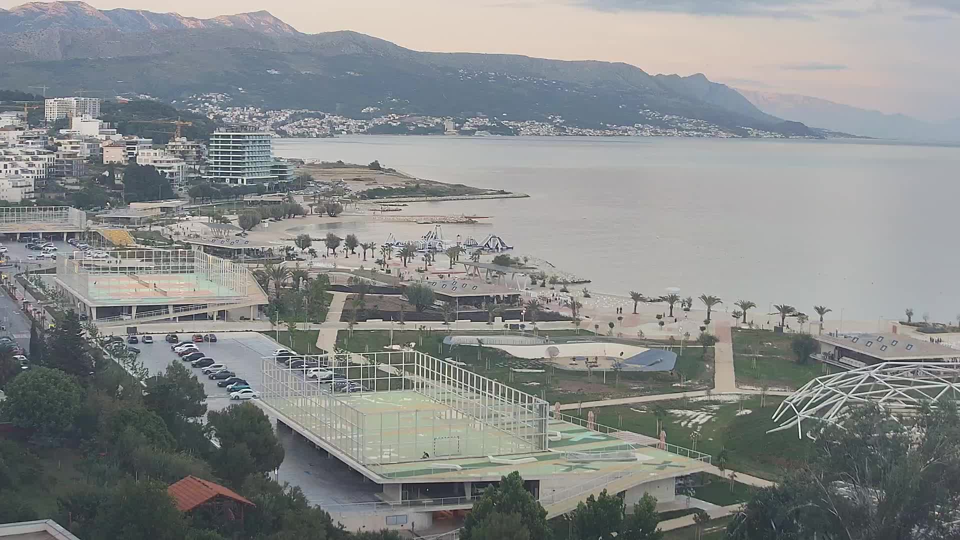 Plage Žnjan et installations sportives – Split