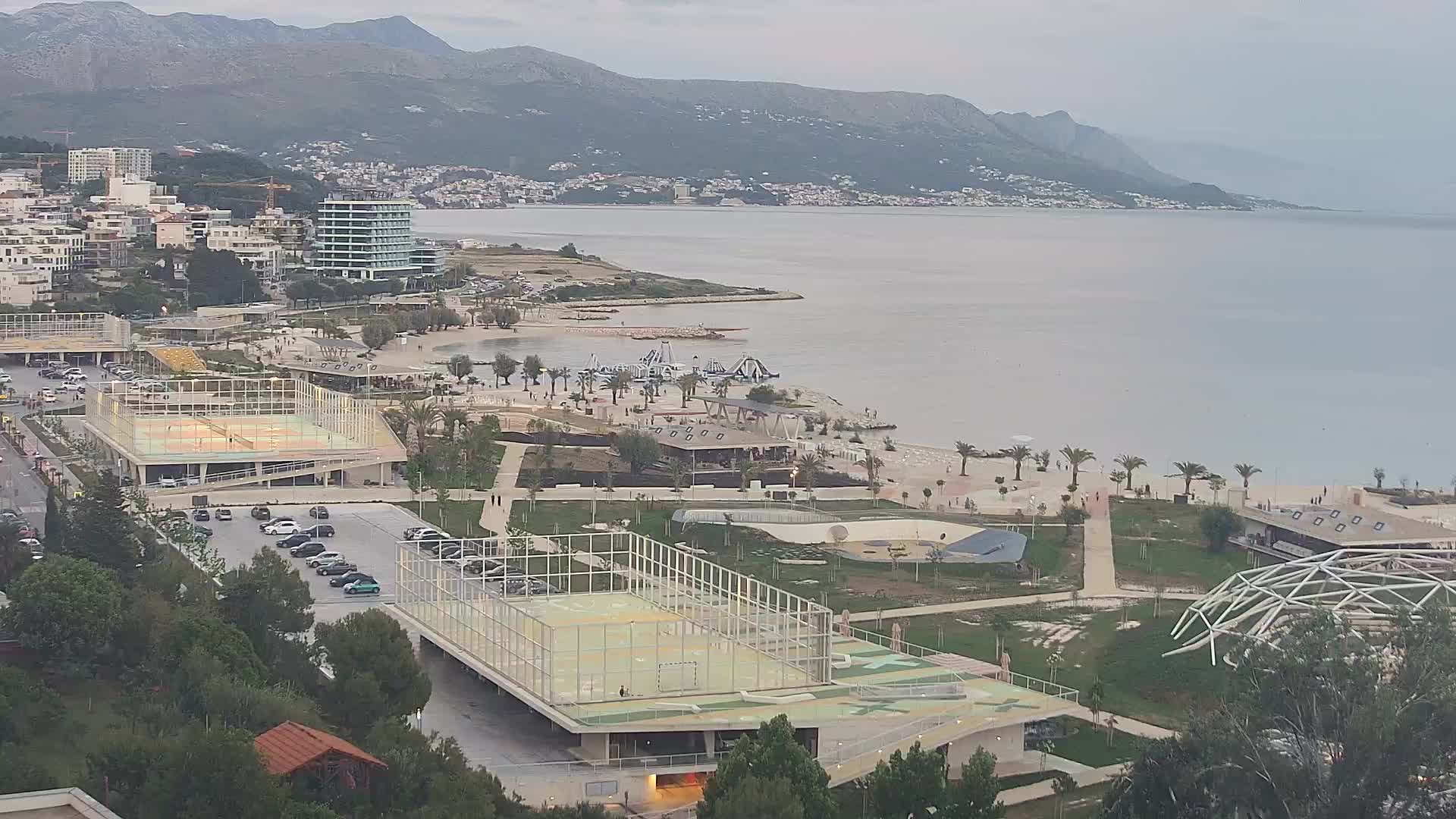 Plage Žnjan et installations sportives – Split