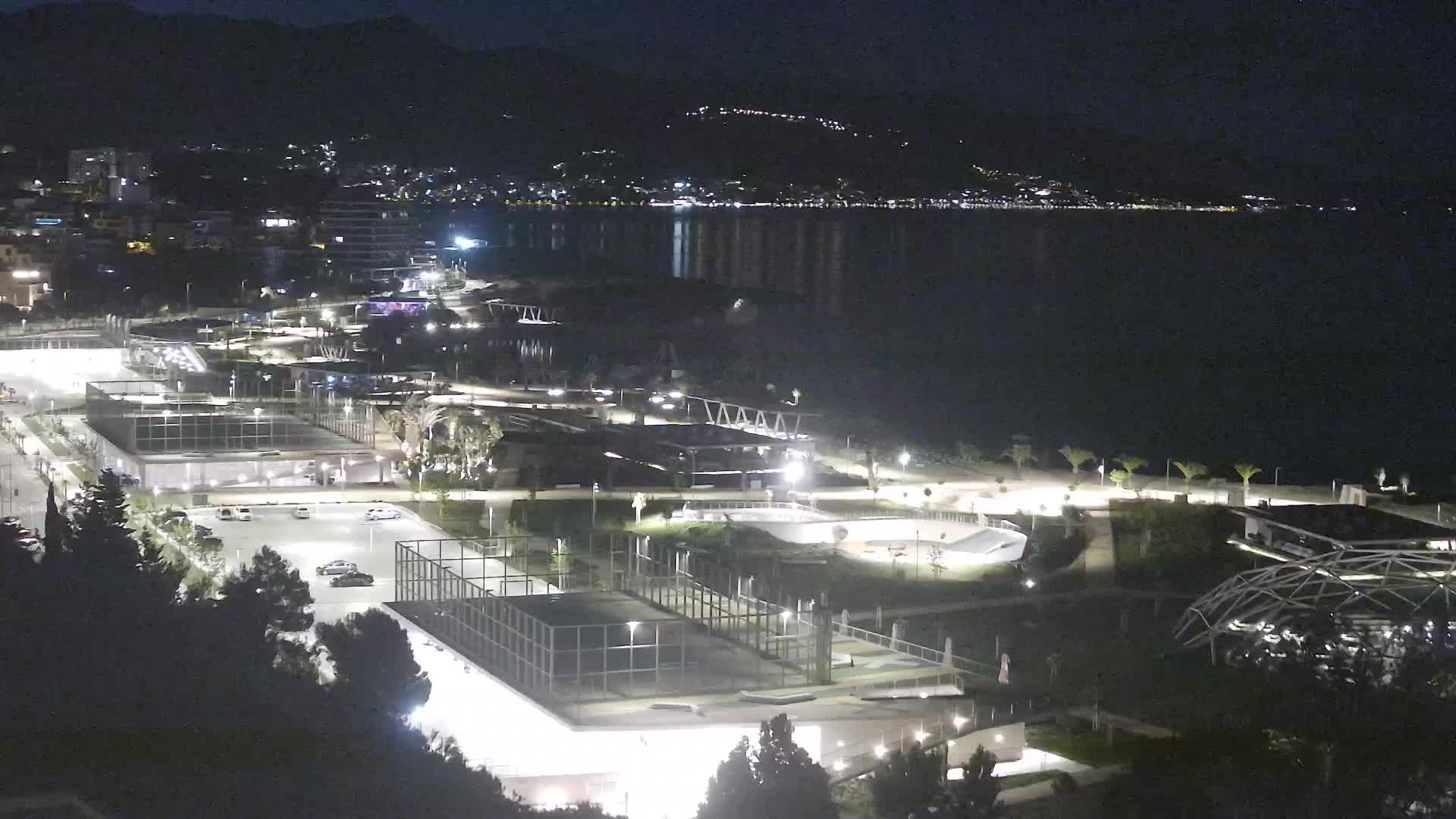 Playa Žnjan e instalaciones deportivas – Split