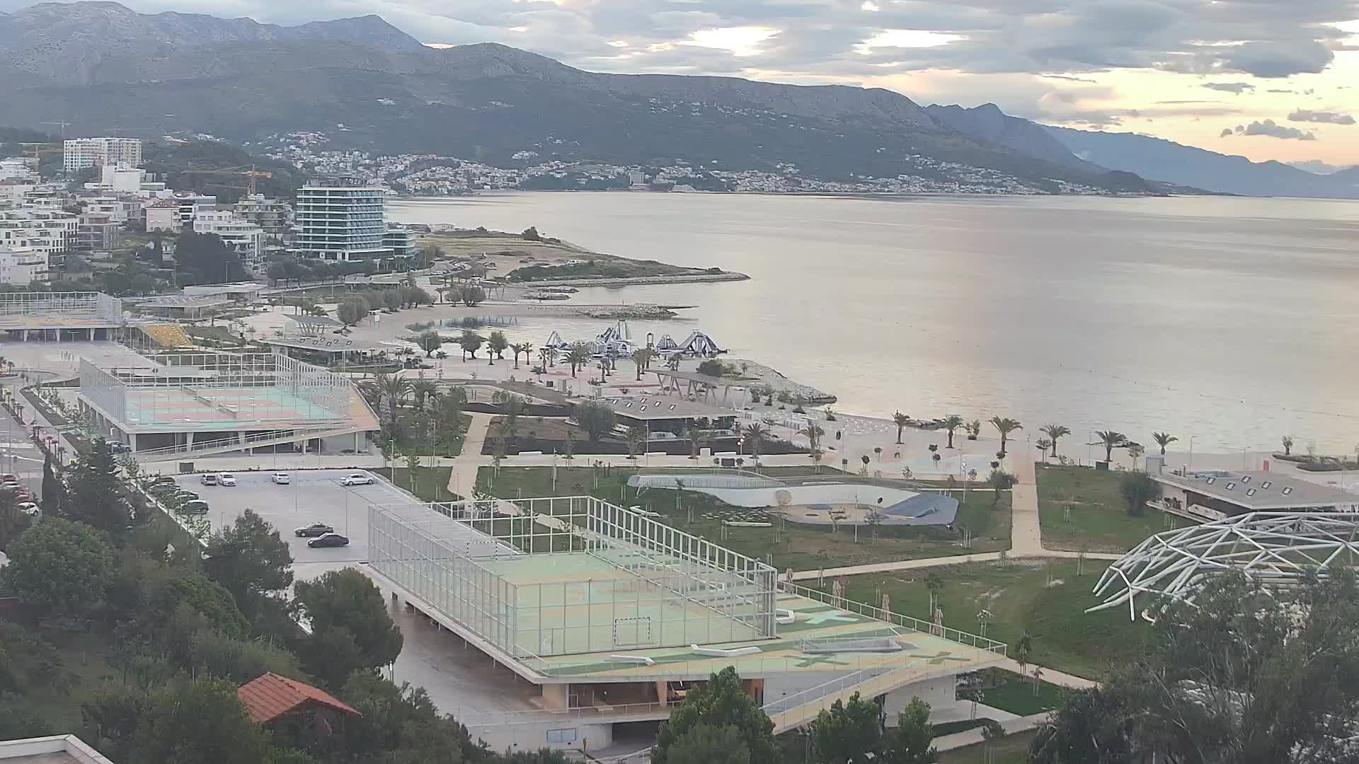 Plage Žnjan et installations sportives – Split