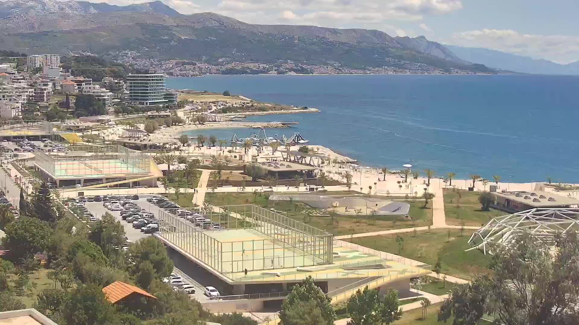 Plage Žnjan et installations sportives – Split