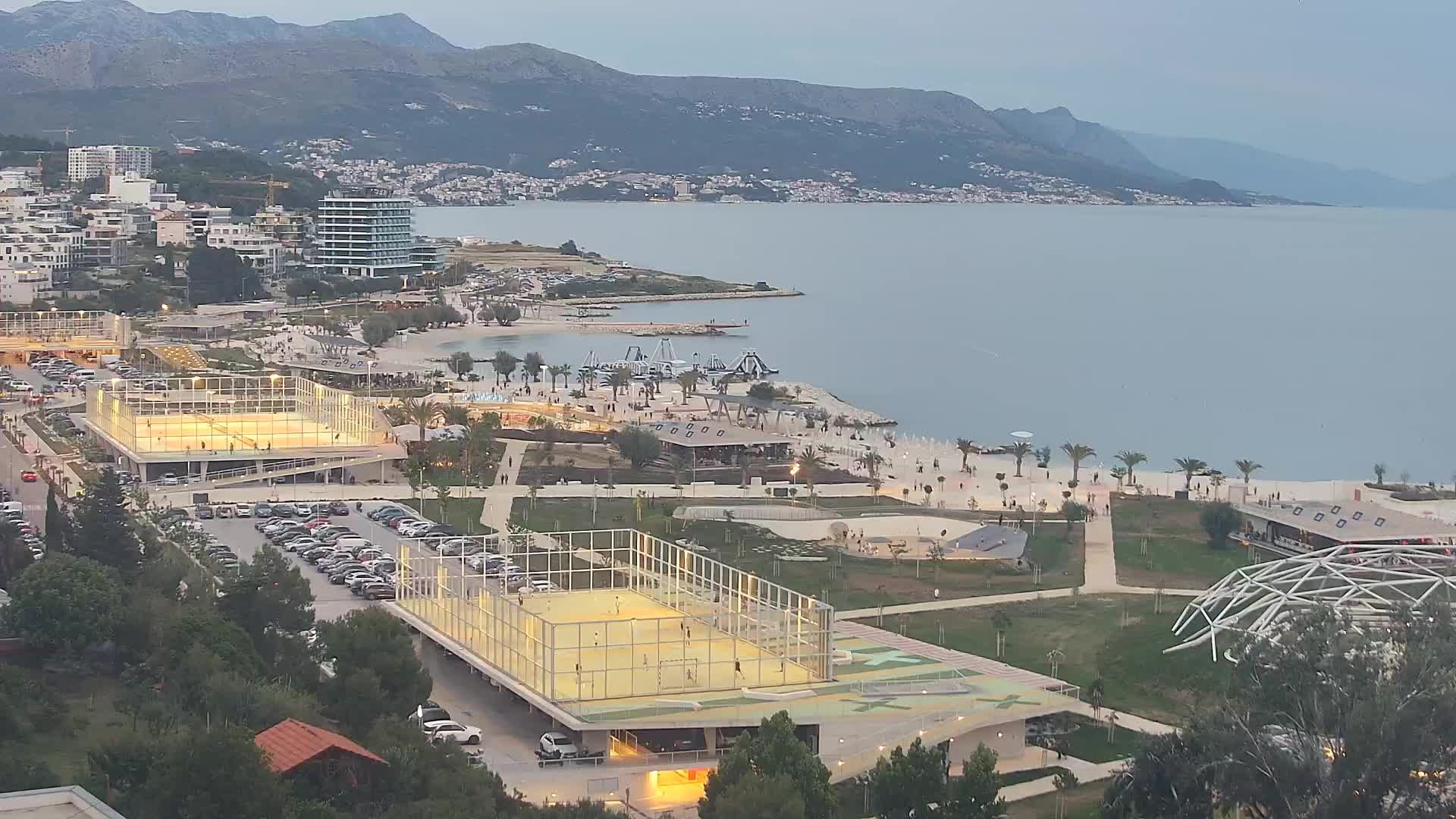 Strand Žnjan und Sportanlagen – Split