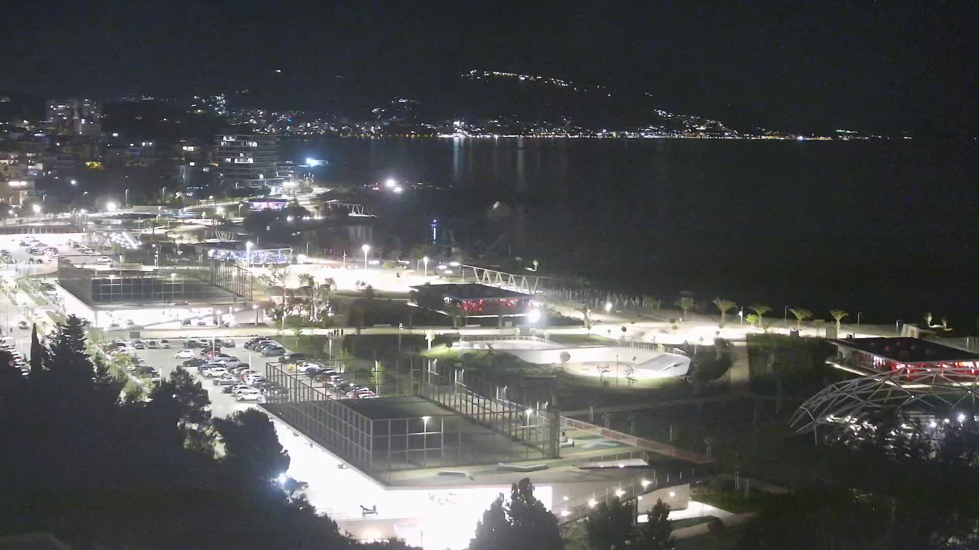 Plage Žnjan et installations sportives – Split