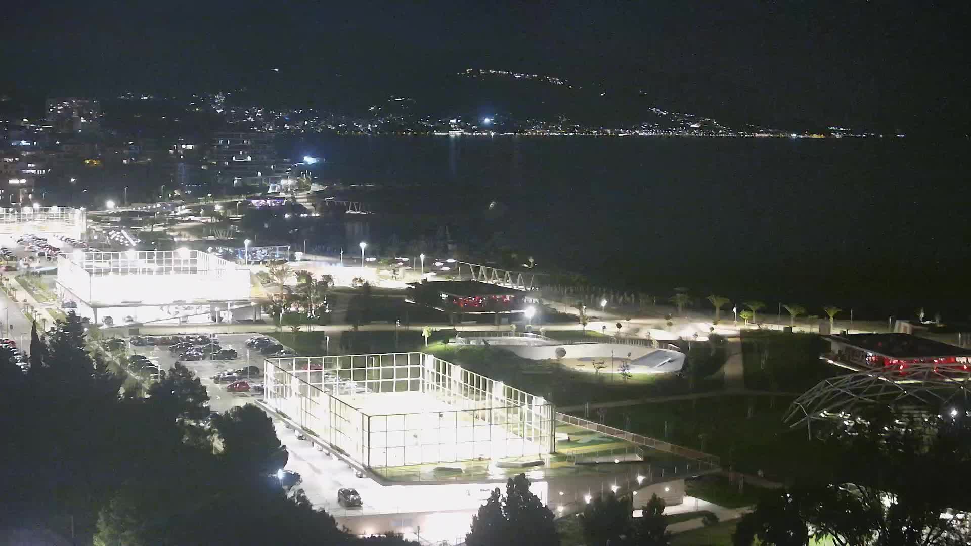 Playa Žnjan e instalaciones deportivas – Split