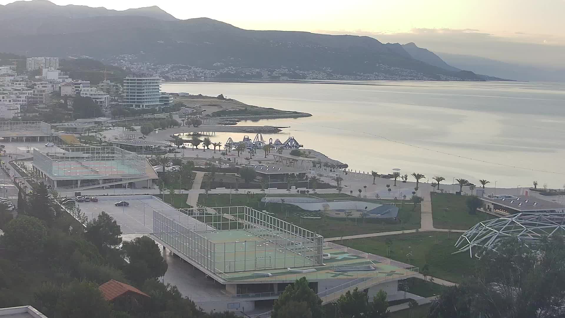 Plage Žnjan et installations sportives – Split