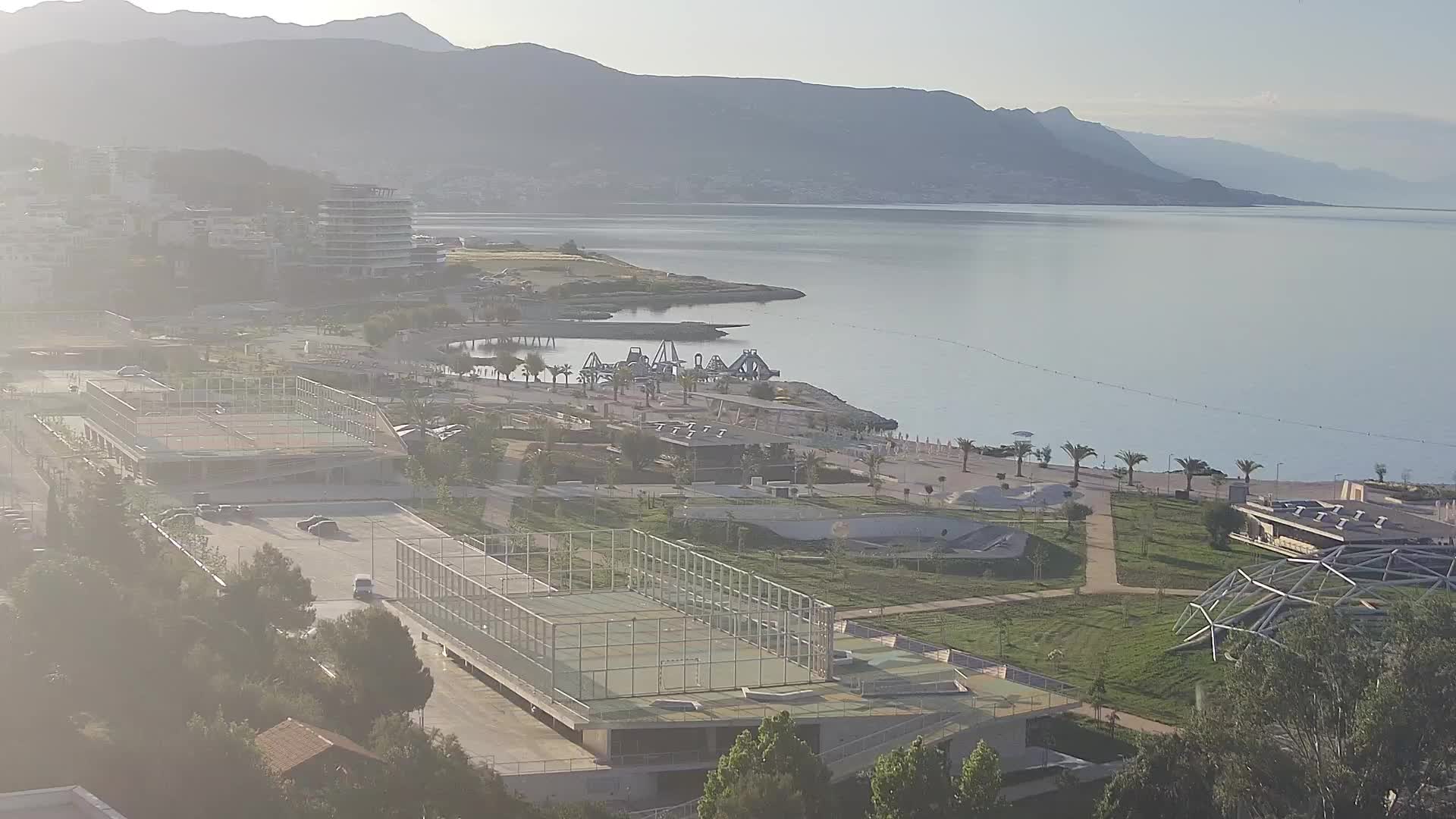 Plage Žnjan et installations sportives – Split
