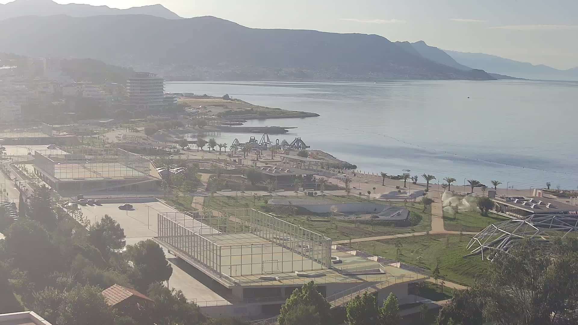 Plage Žnjan et installations sportives – Split