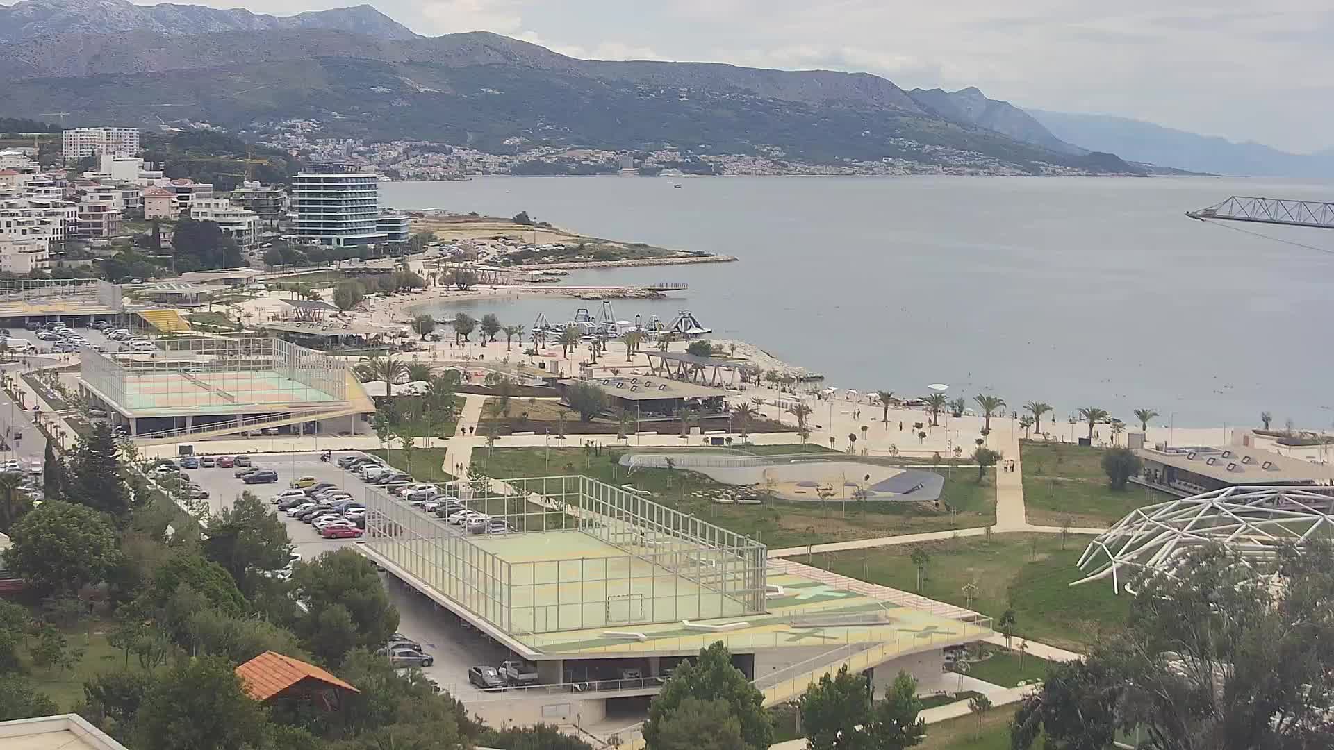 Spiaggia di Žnjan e impianti sportivi – Spalato