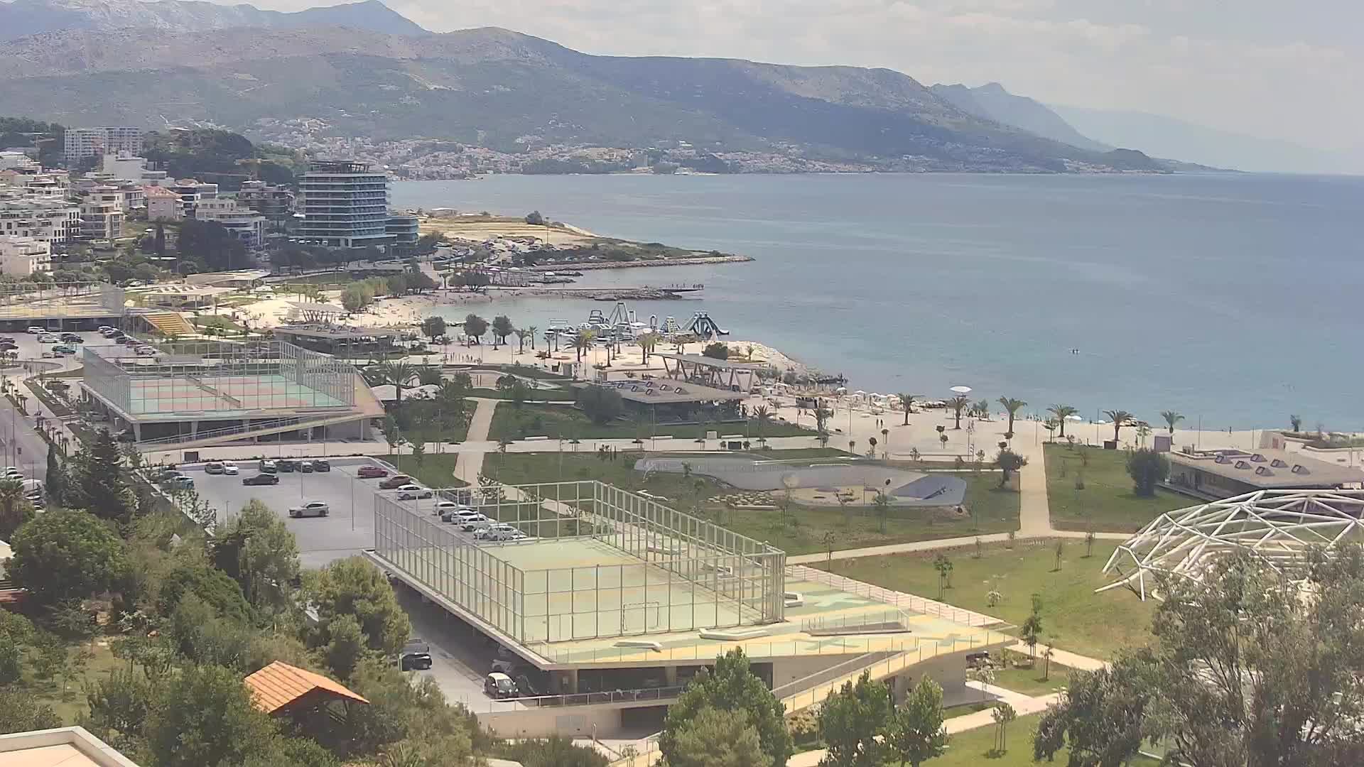 Plage Žnjan et installations sportives – Split