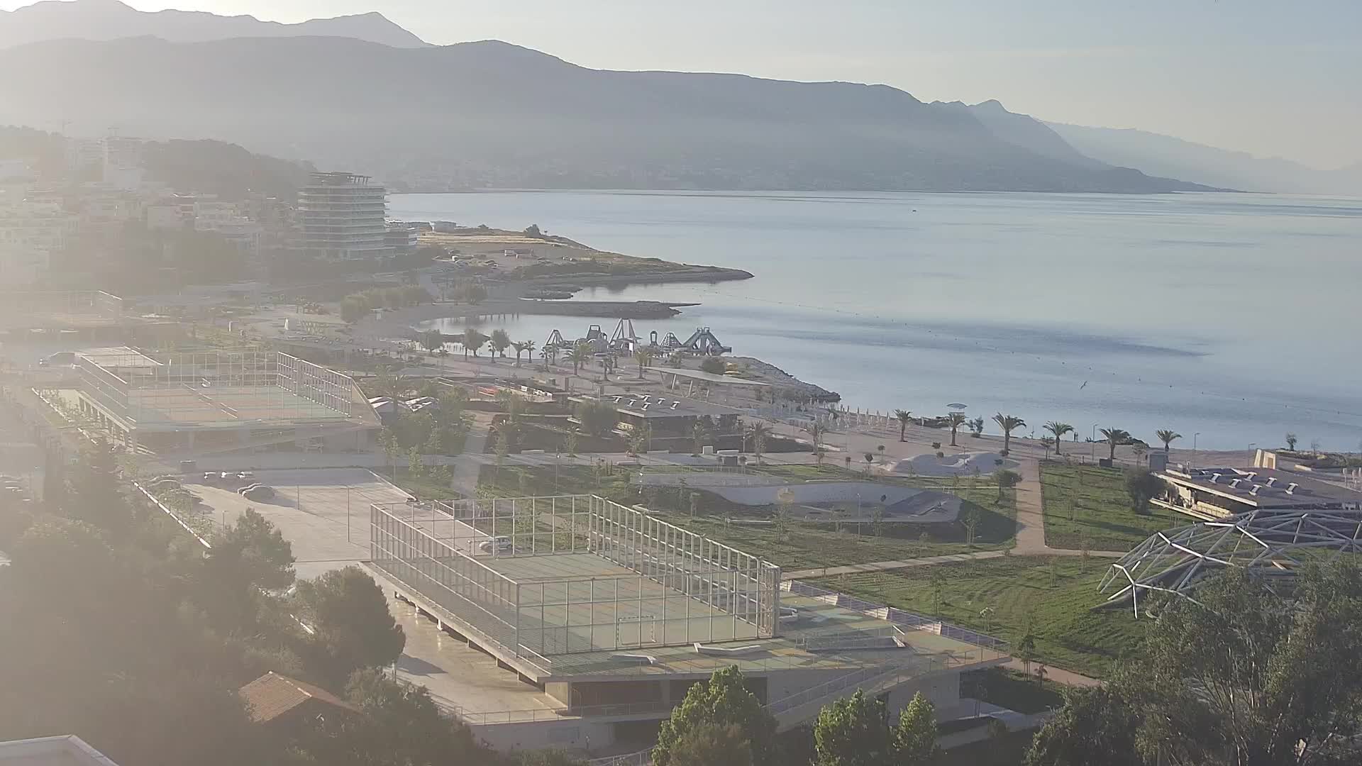 Playa Žnjan e instalaciones deportivas – Split