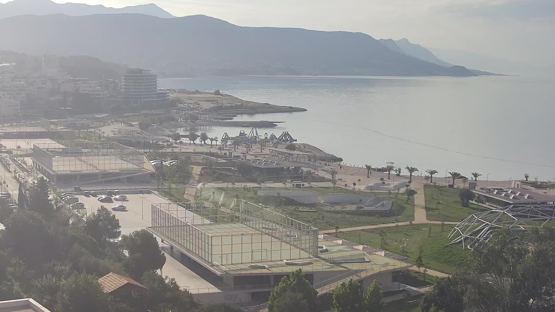 Spiaggia di Žnjan e impianti sportivi – Spalato