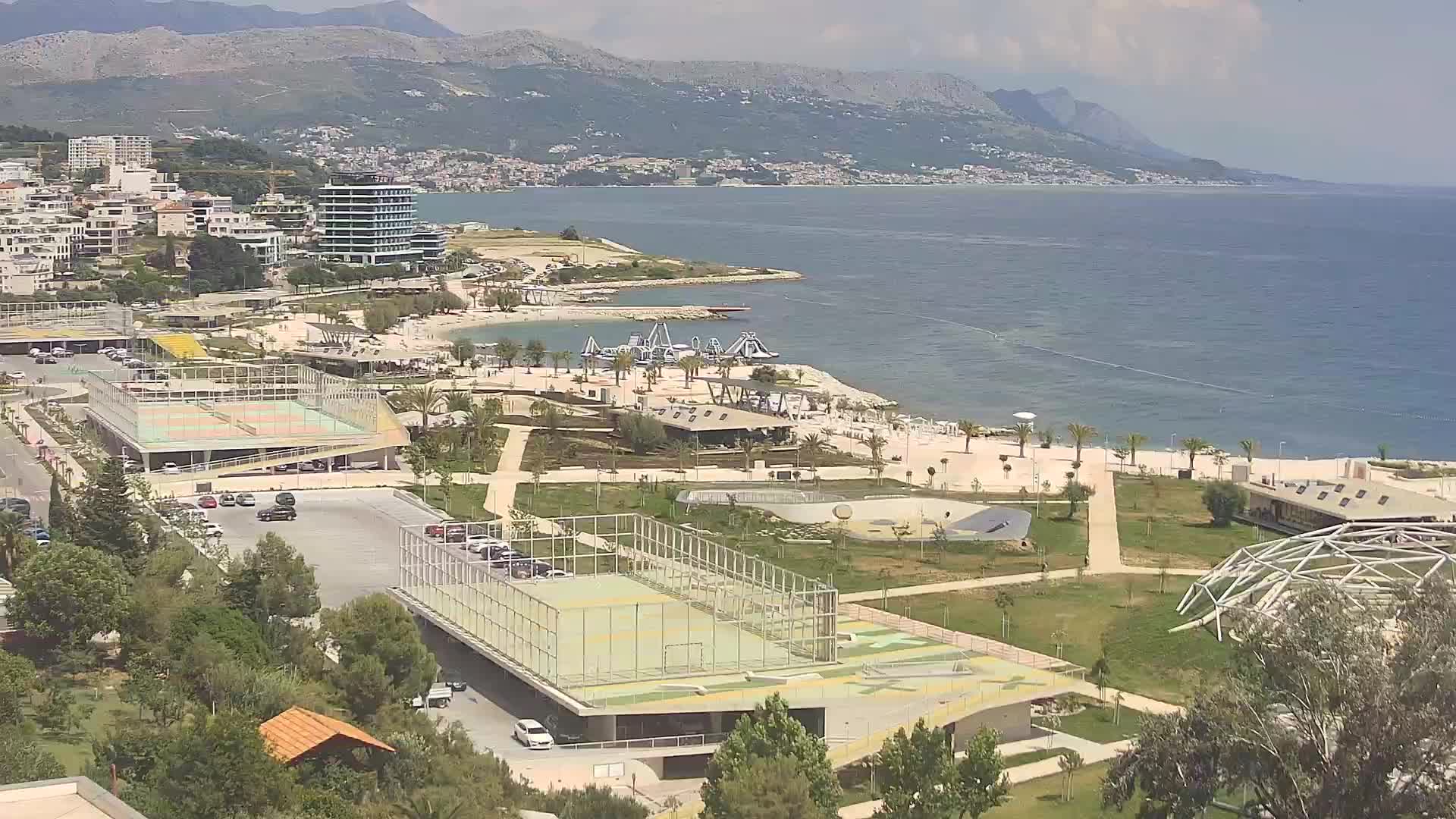 Plage Žnjan et installations sportives – Split